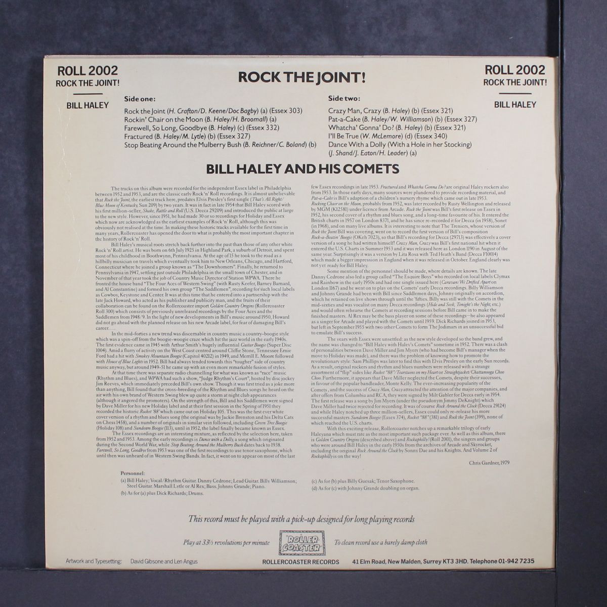 rock the joint! by BILL HALEY & COMETS