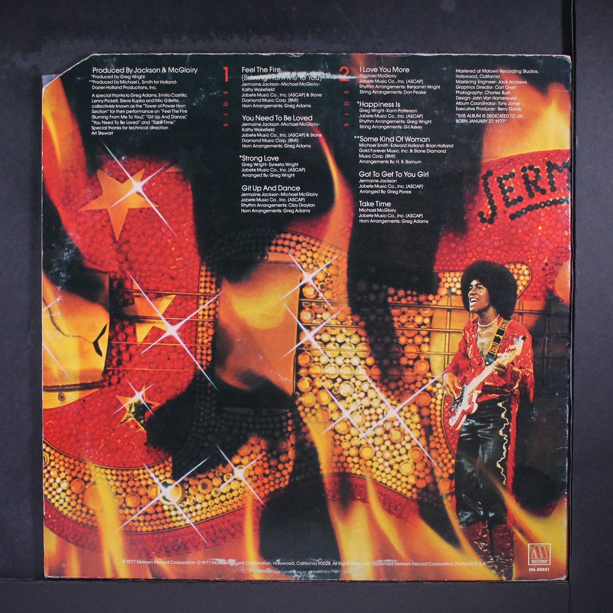 feel the fire by JERMAINE JACKSON