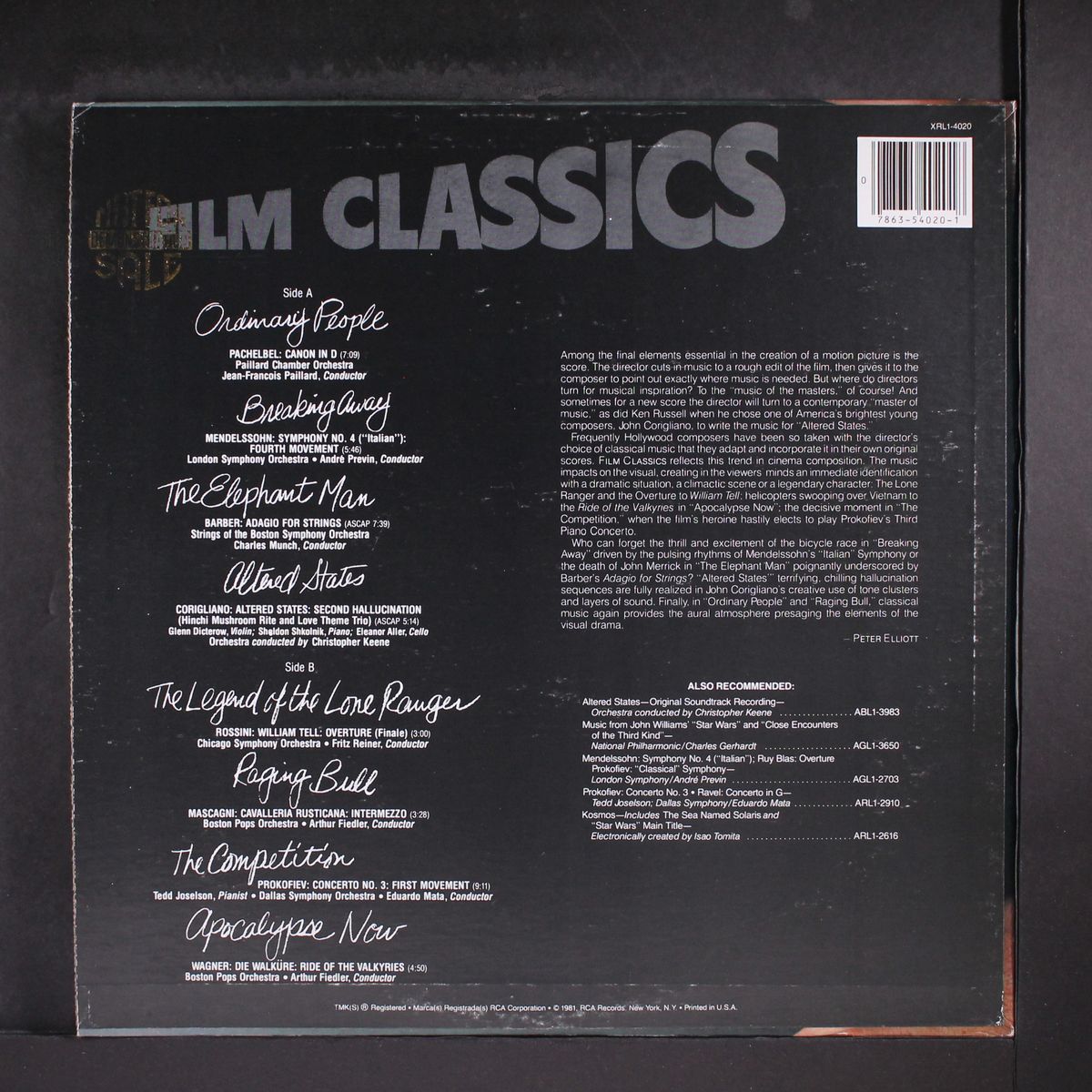 film classics by VARIOUS