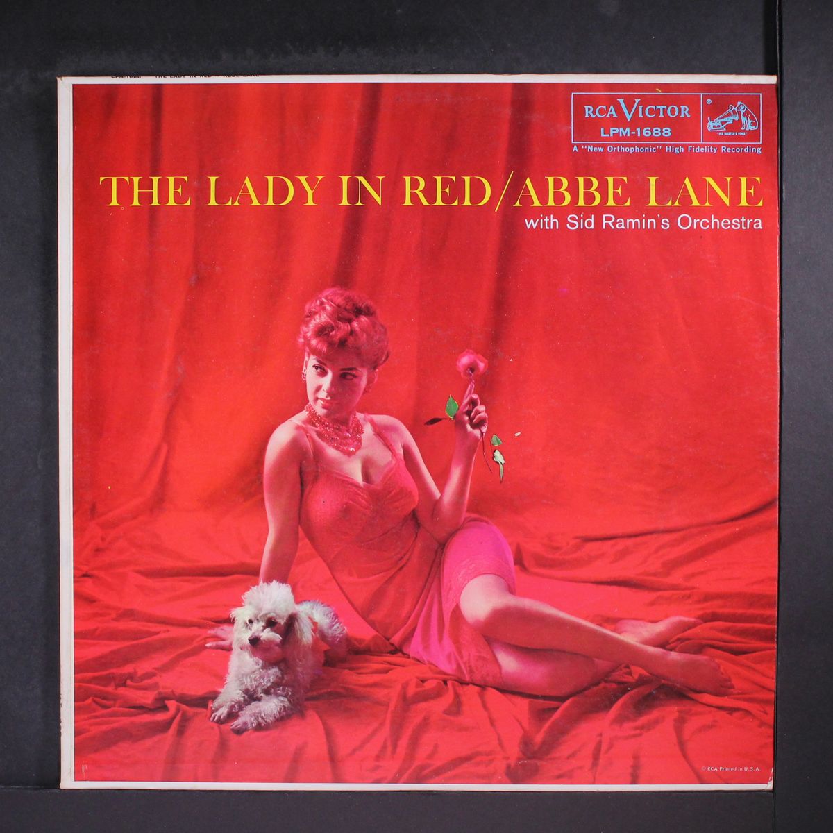 the lady in red by ABBE LANE