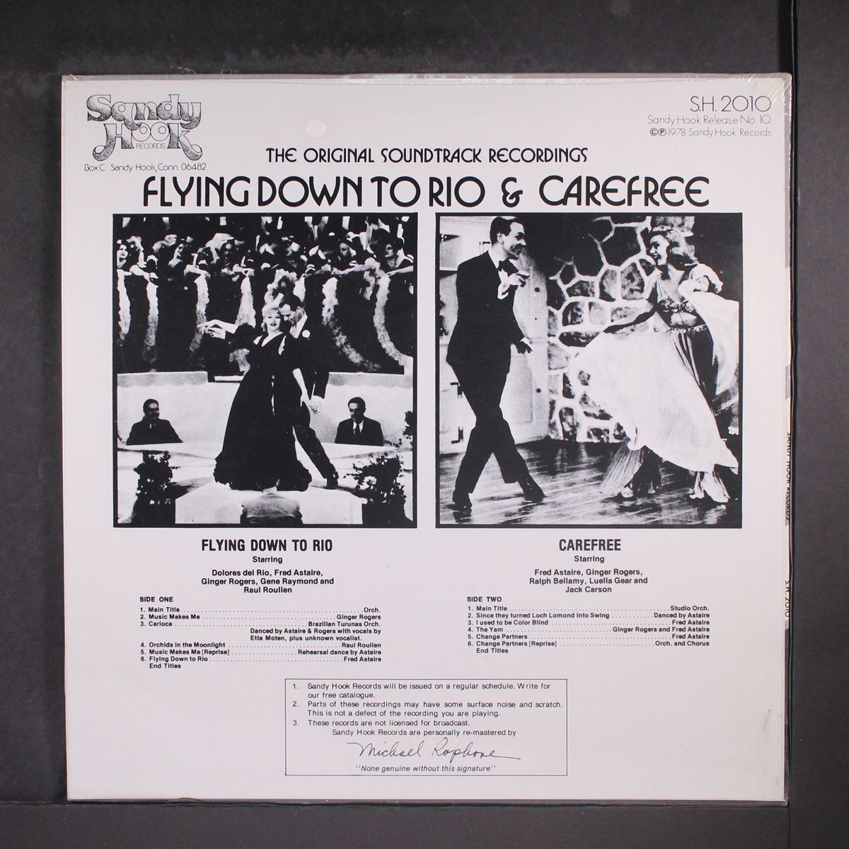 flying down to rio & carefree by SOUNDTRACK