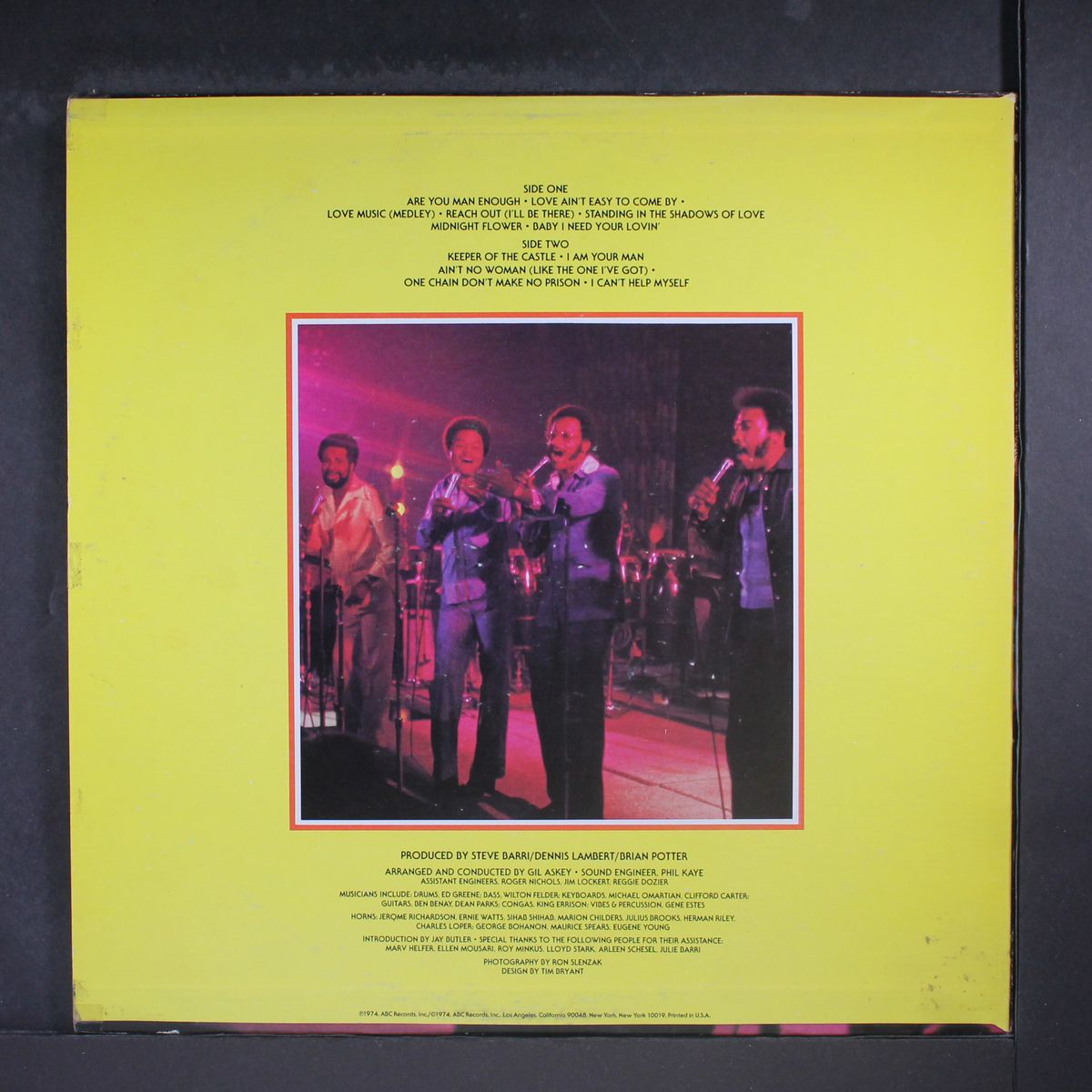 live & in concert by FOUR TOPS