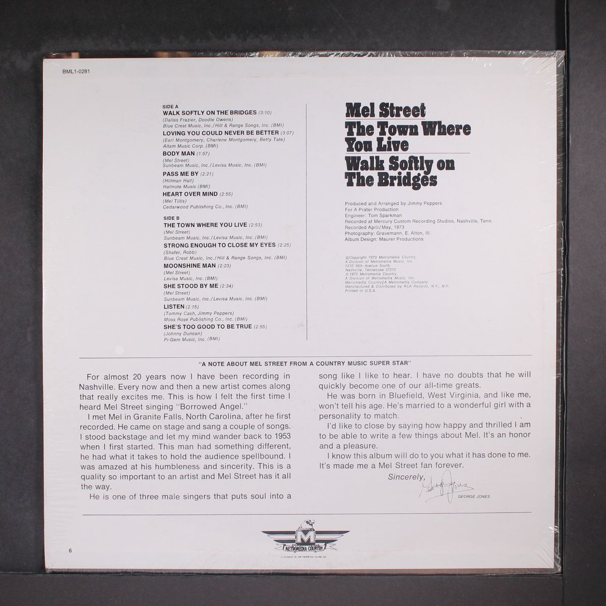 the town where you live by MEL STREET