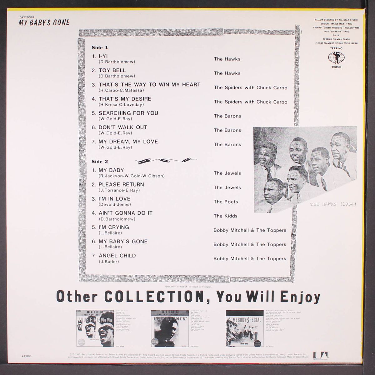 my baby's gone, imperial singles collection, vol. 3 by VARIOUS