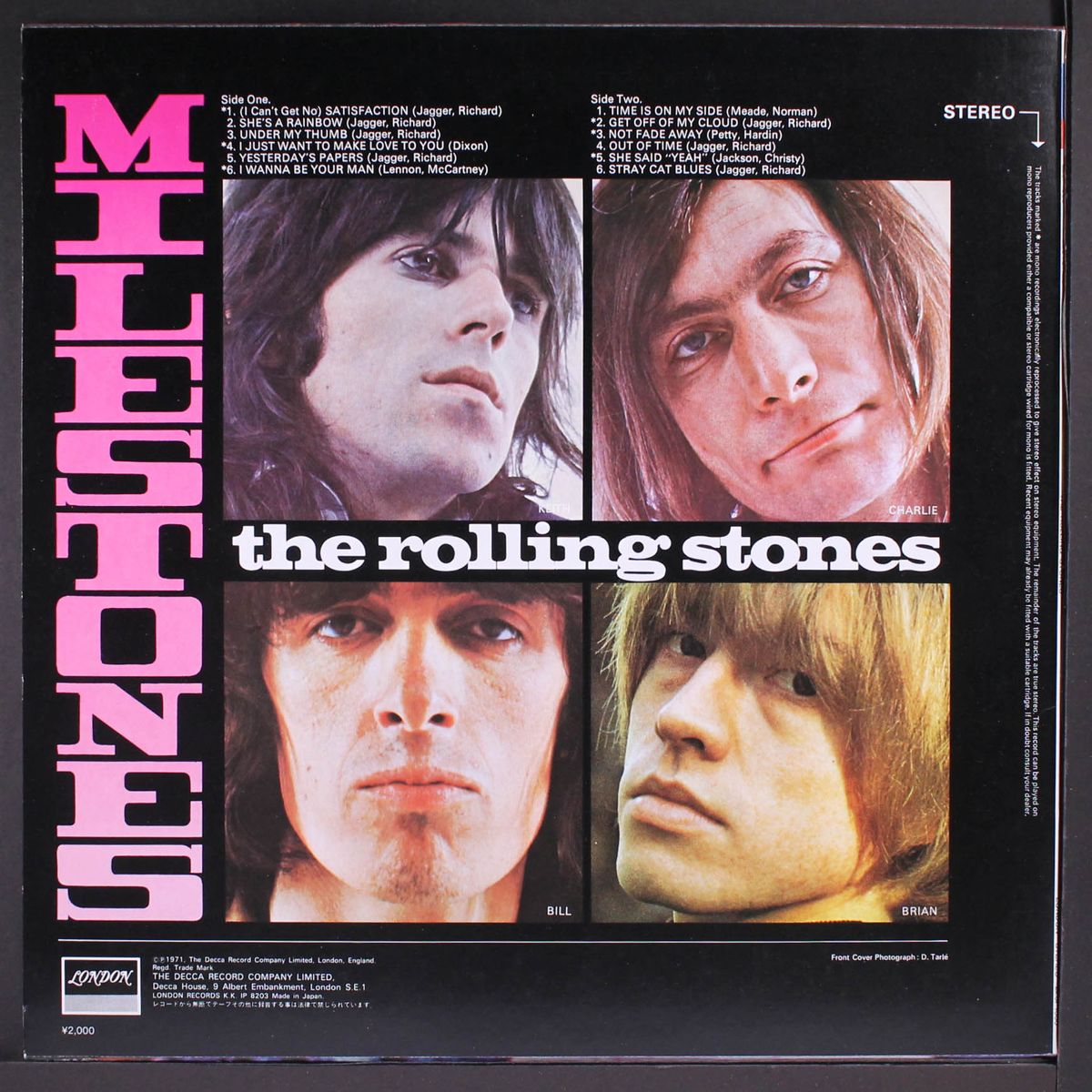 milestones by ROLLING STONES