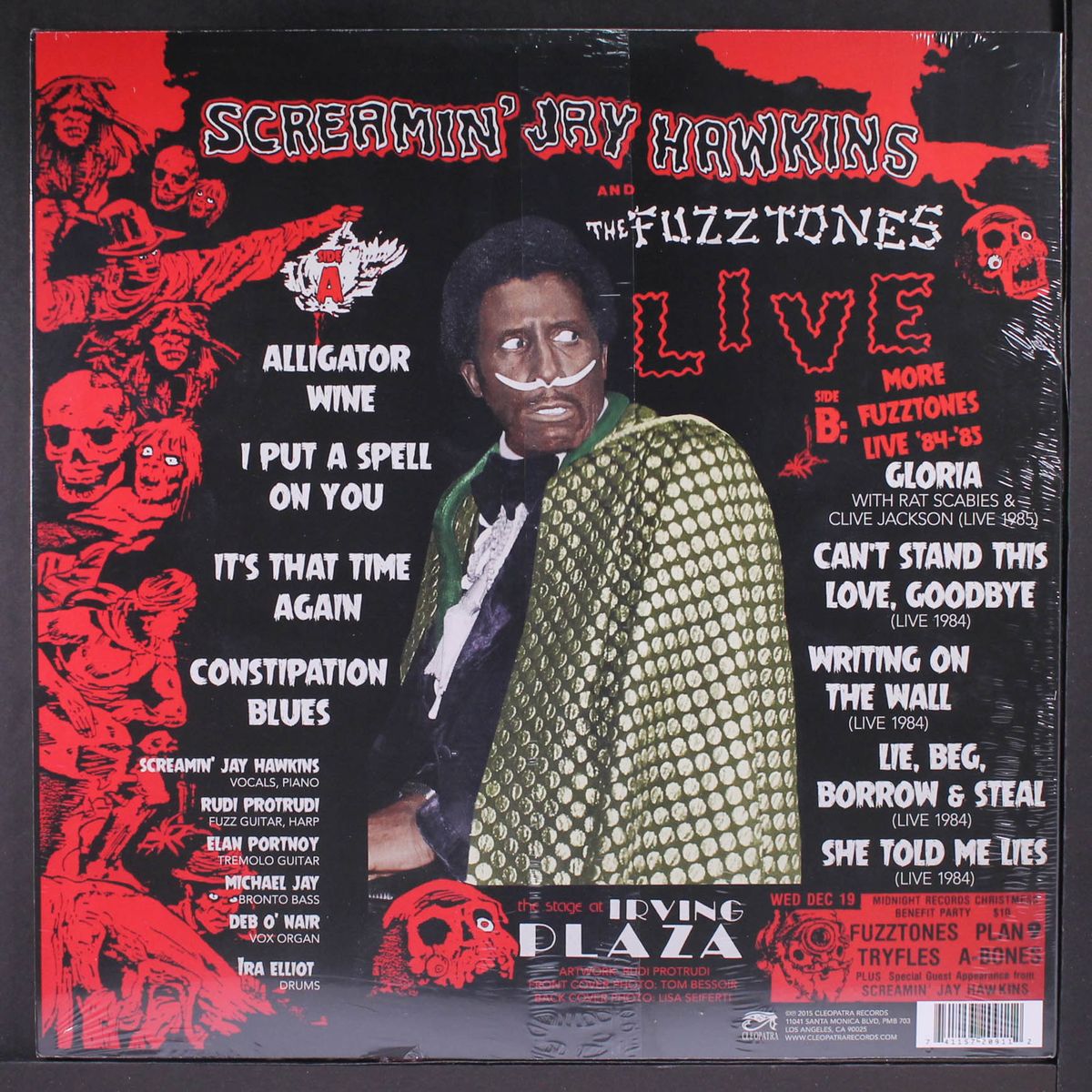 live by SCREAMIN' JAY HAWKINS & FUZZTONES