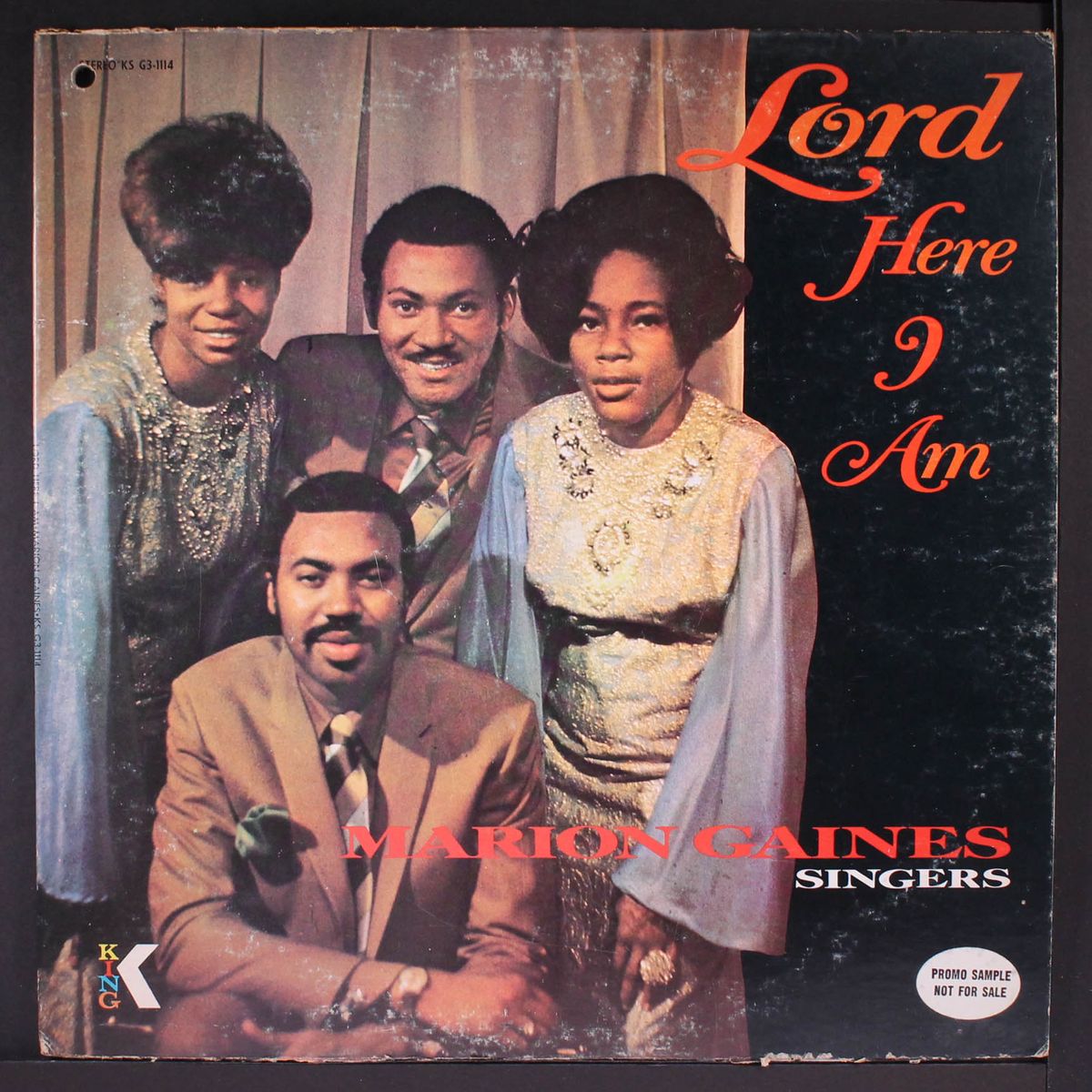 lord here i am by MARION GAINES SINGERS