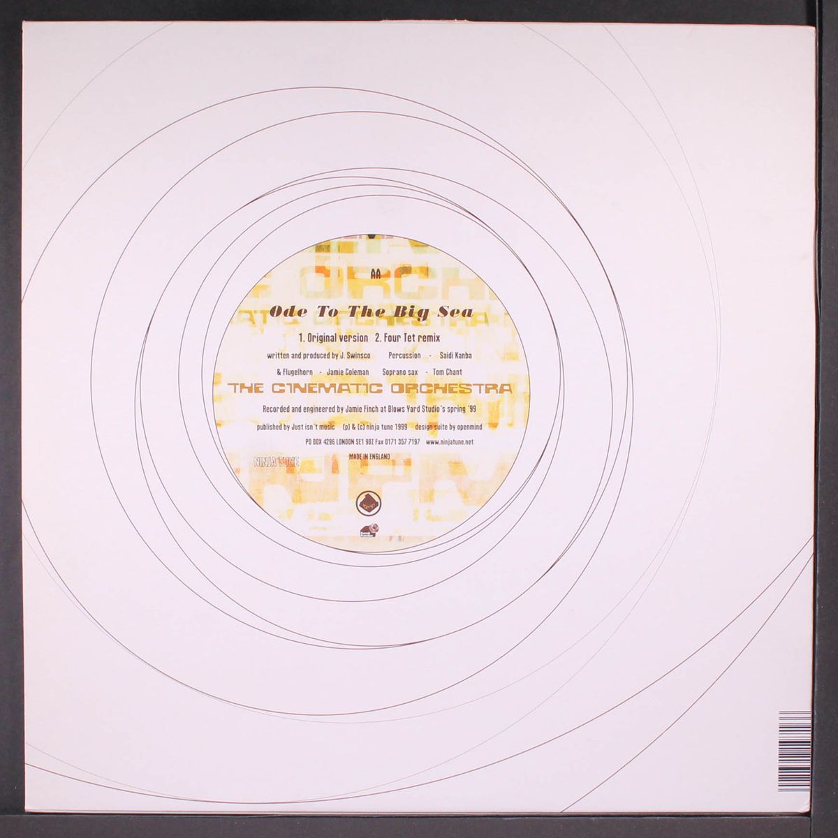 channel 1 suite by CINEMATIC ORCHESTRA