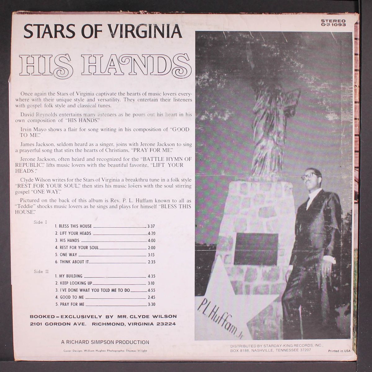his hands by STARS OF VIRGINIA