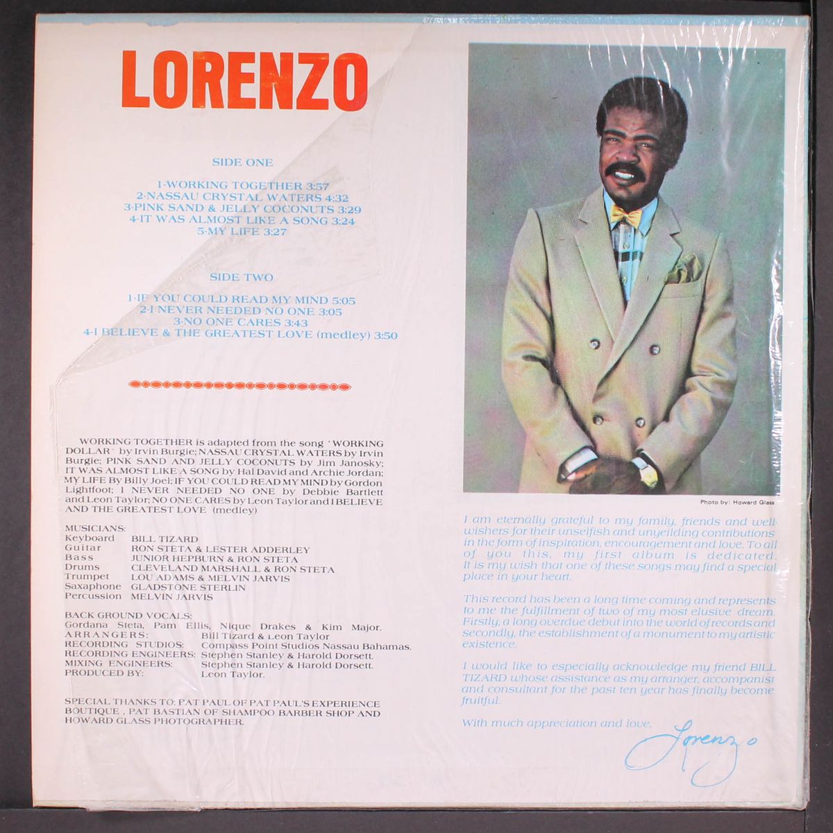 no one cares by LORENZO