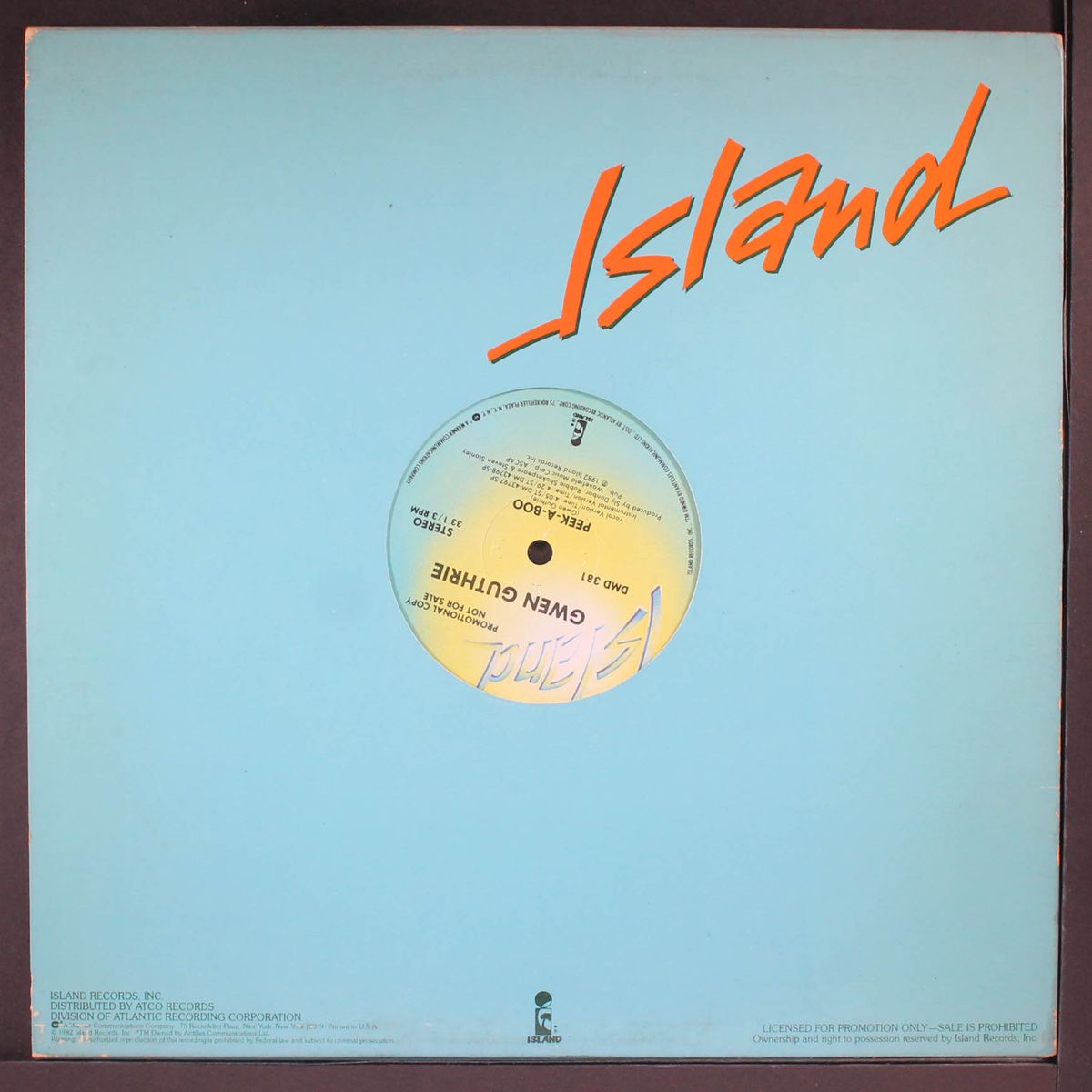 peek-a-boo by GWEN GUTHRIE