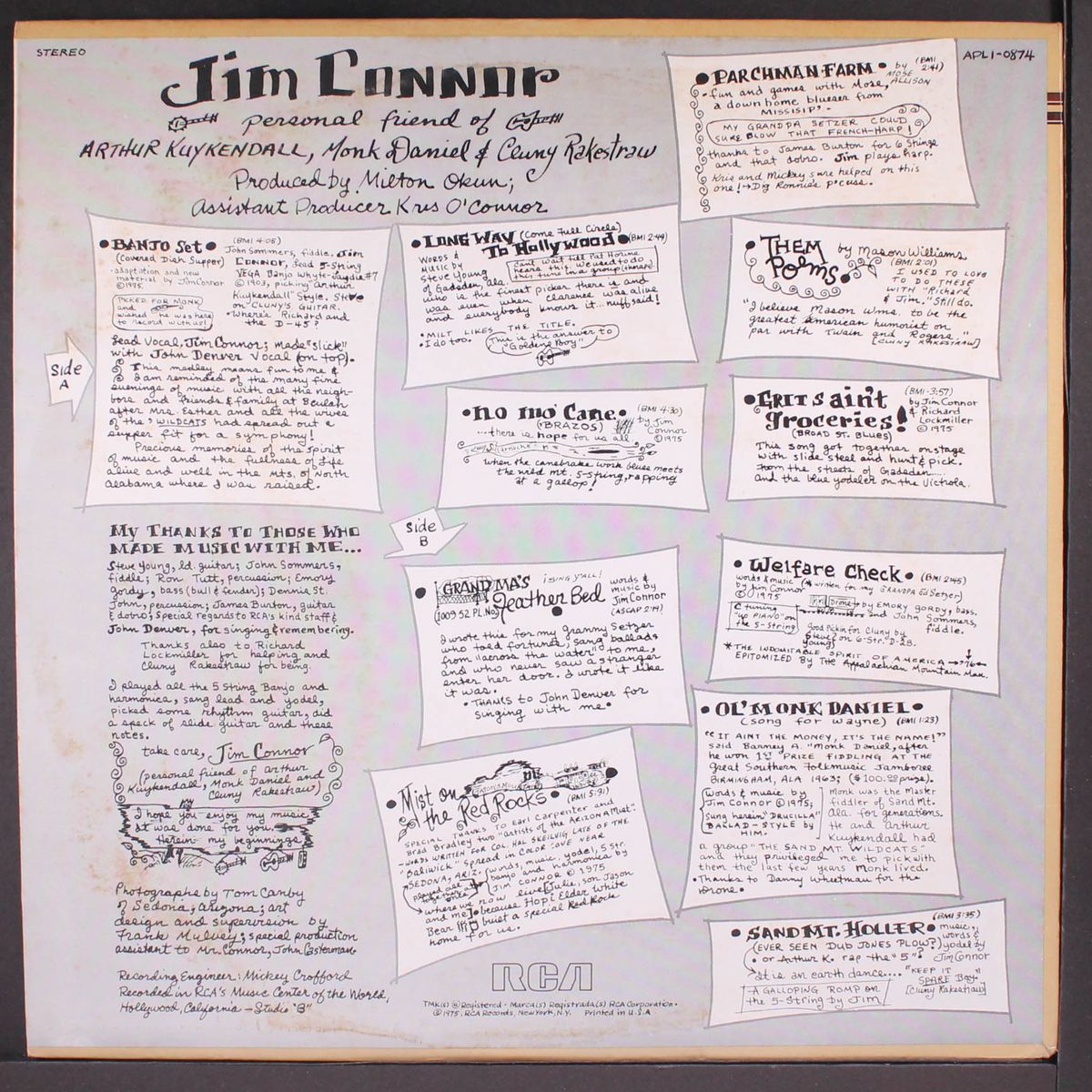 personal friend of arthur kuykendall... by JIM CONNOR