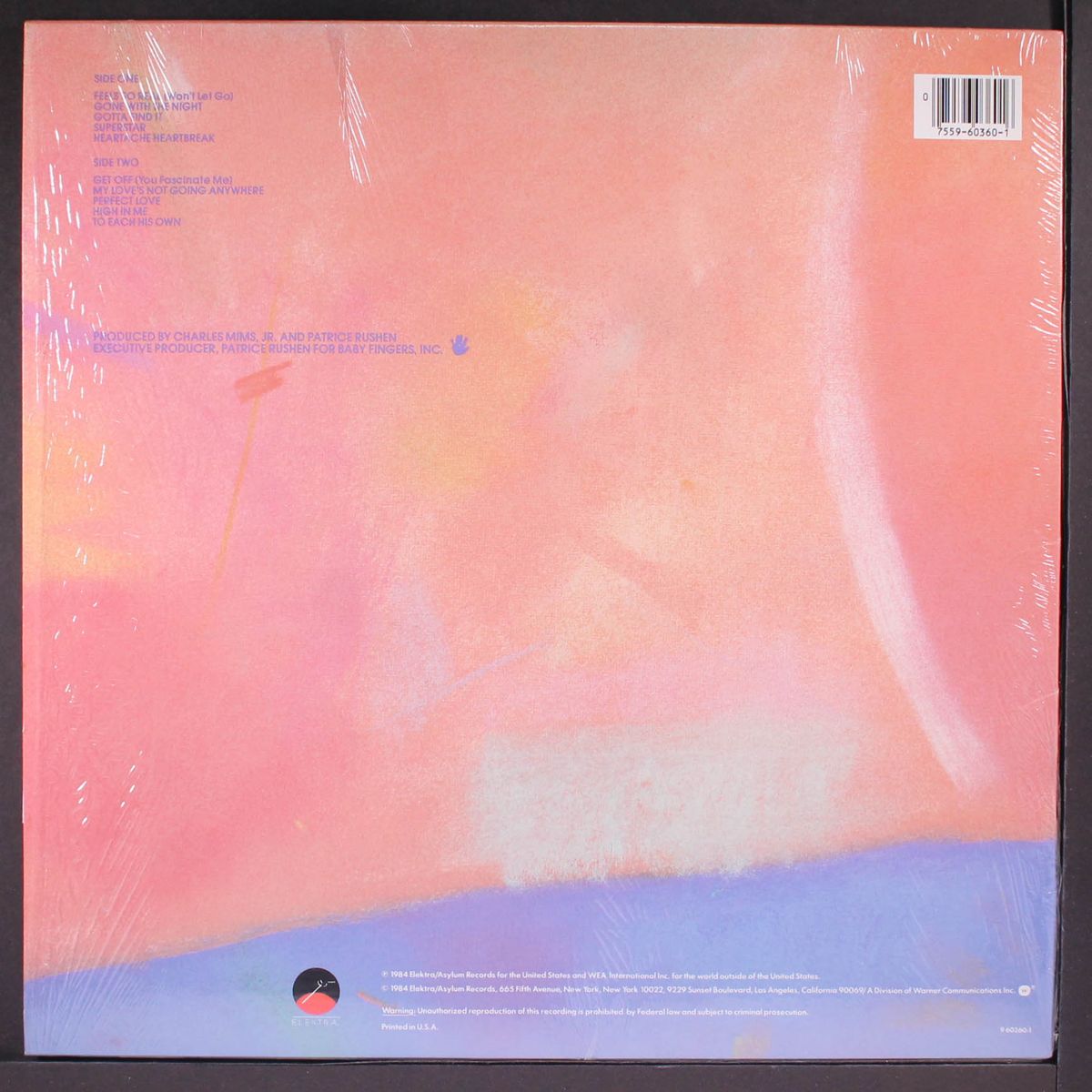 now by PATRICE RUSHEN