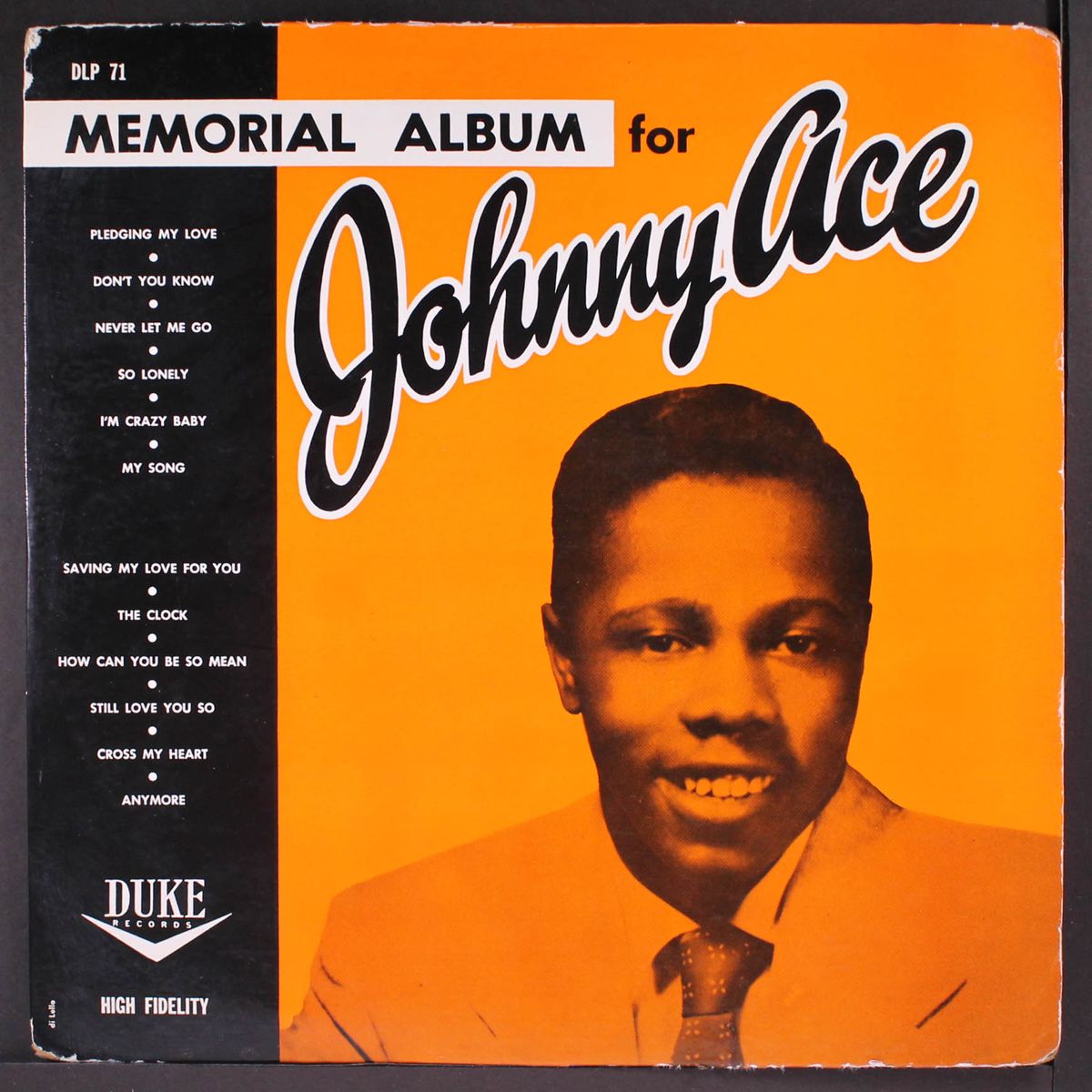 memorial album by JOHNNY ACE