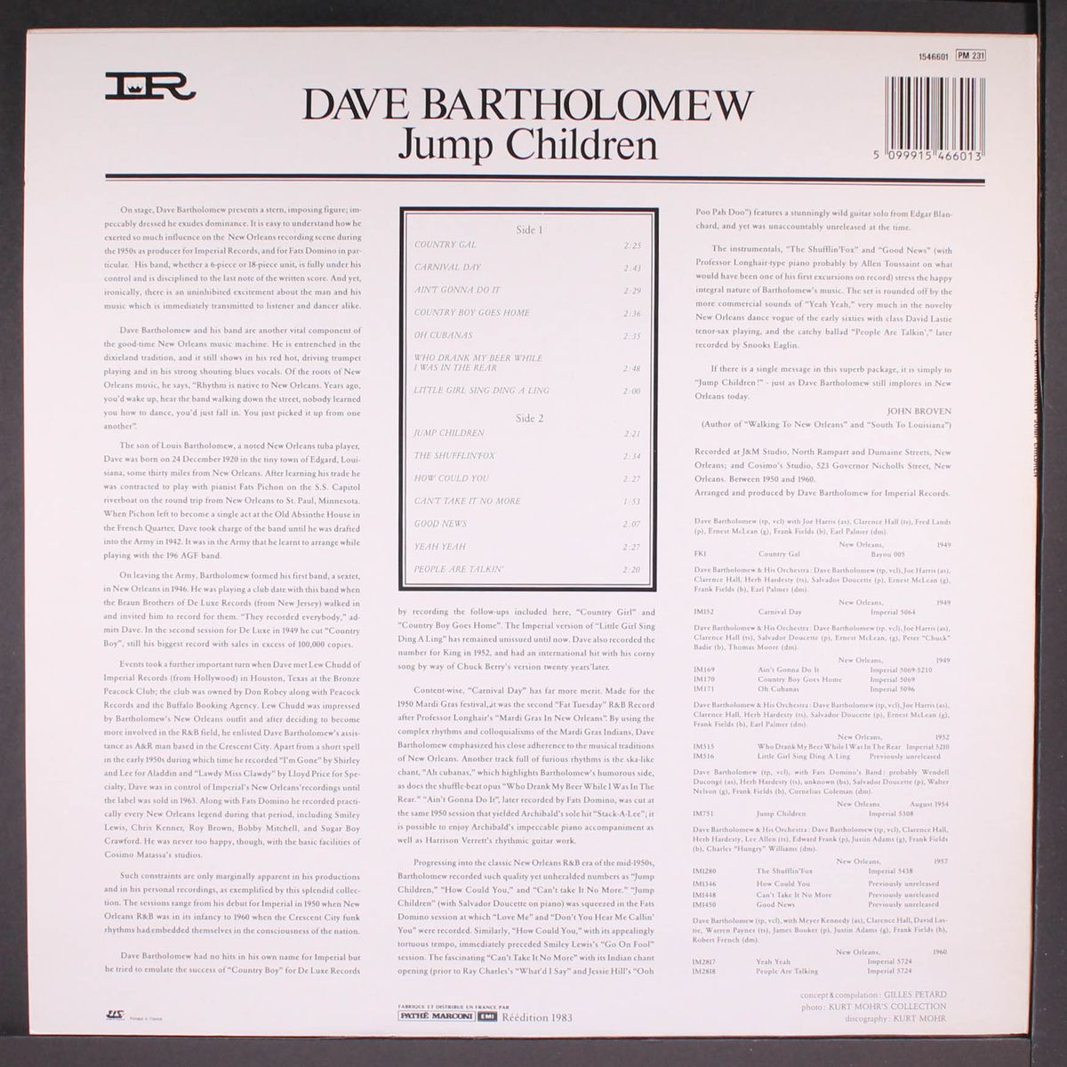 jump children by DAVE BARTHOLOMEW