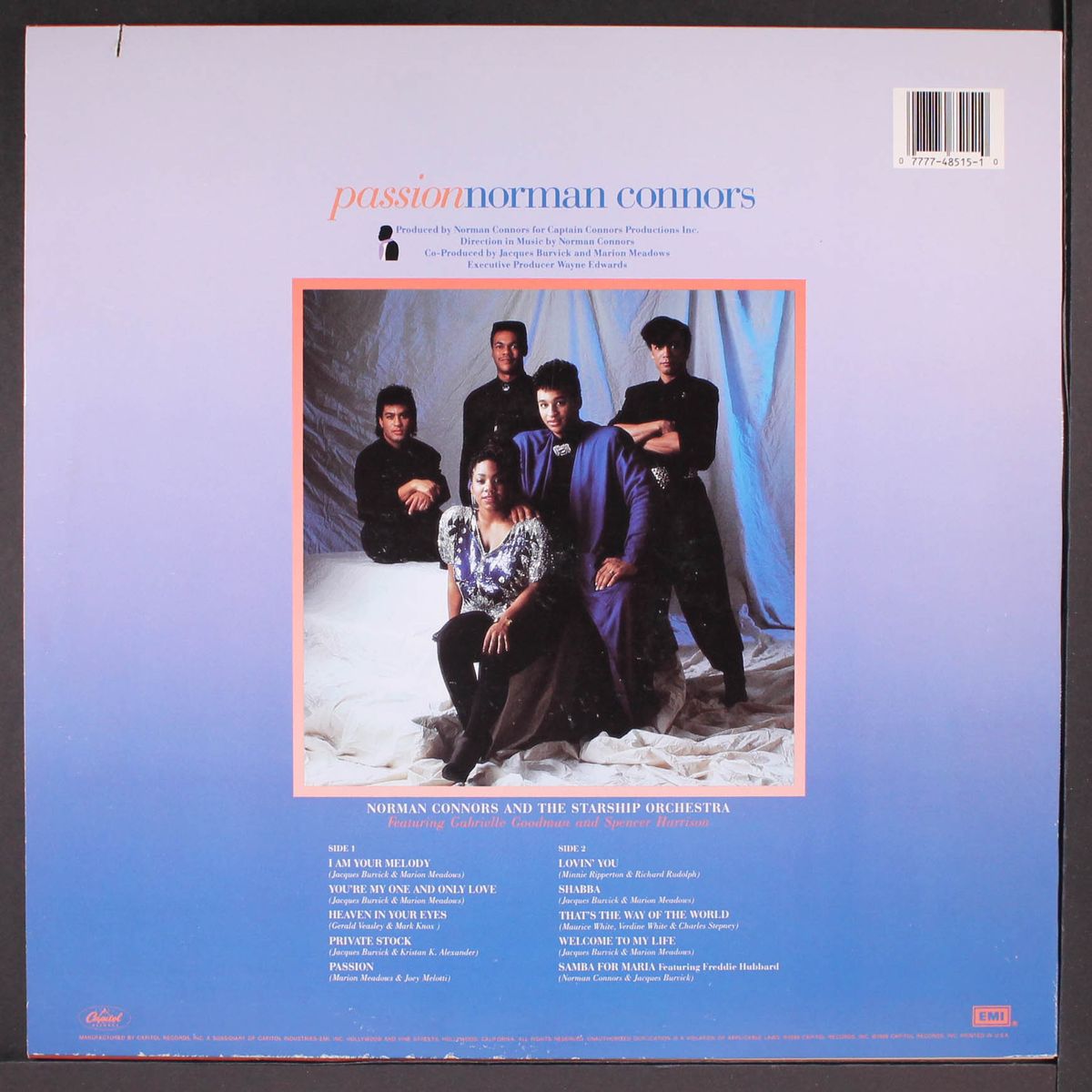 passion by NORMAN CONNORS
