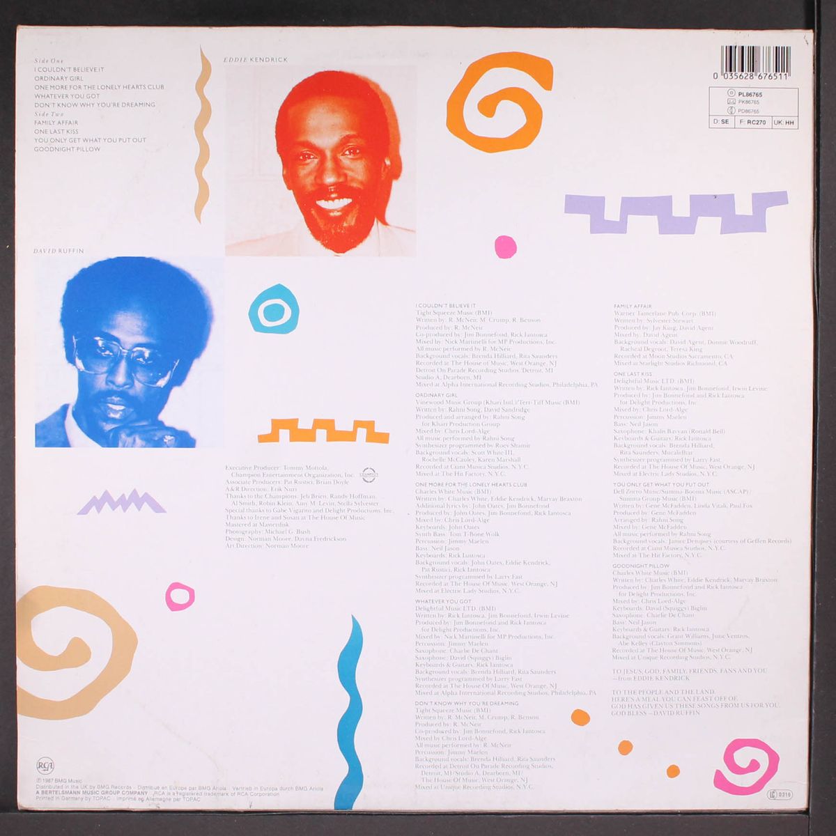 ruffin & kendrick by DAVID RUFFIN & EDDIE KENDRICK