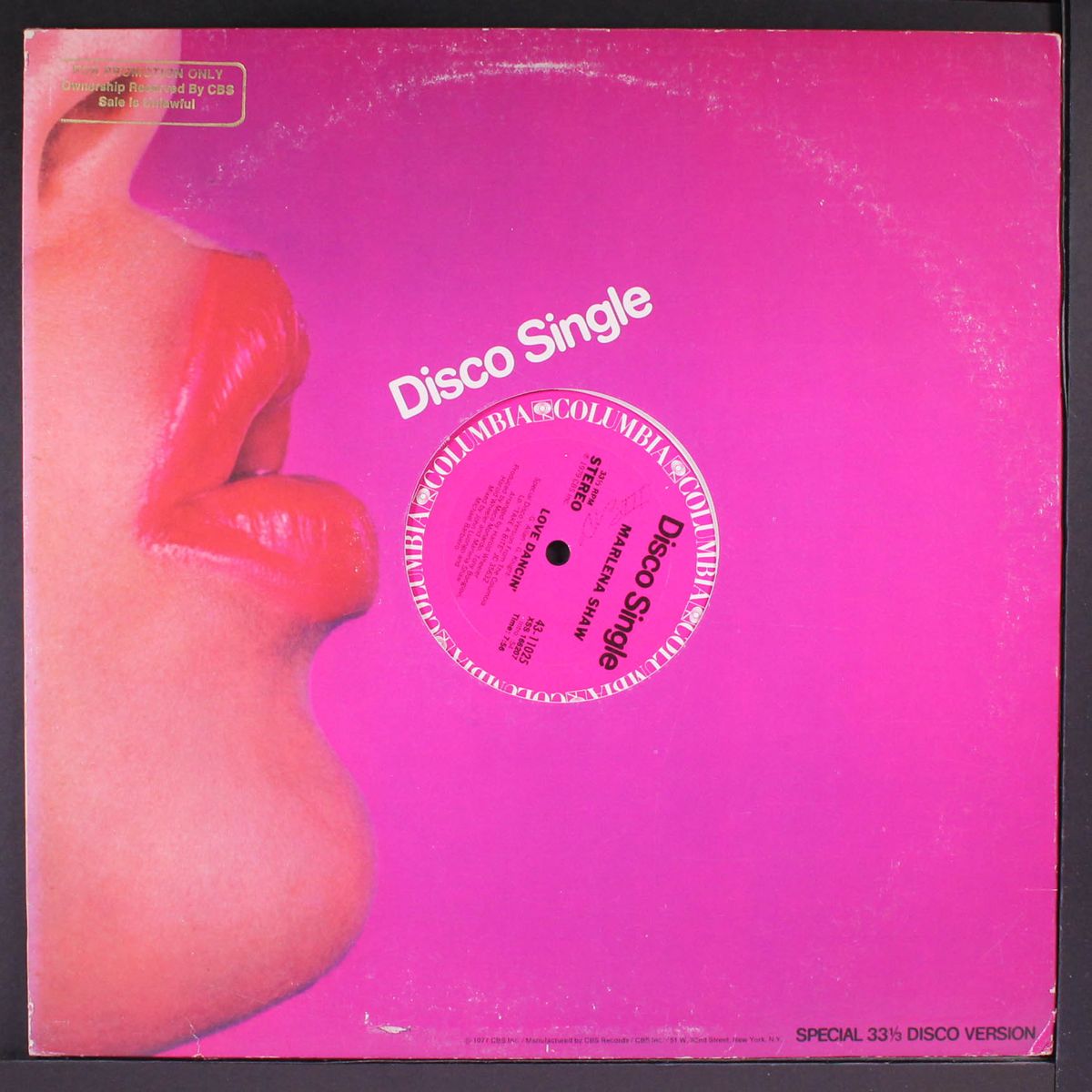 love dancin' / no one yet by MARLENA SHAW