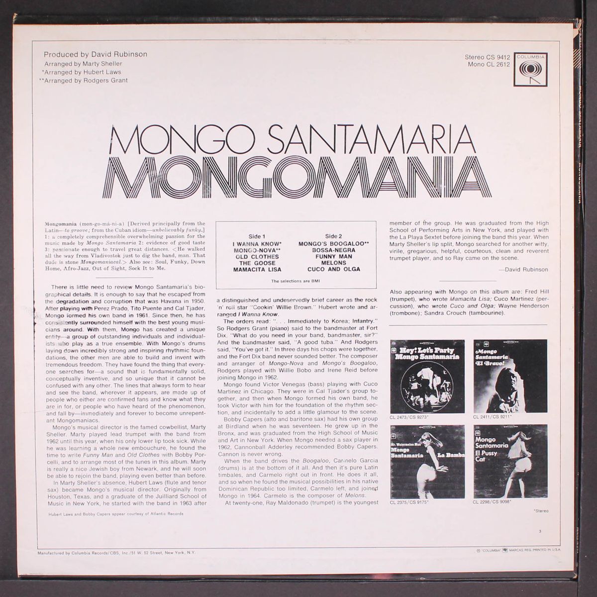 mongomania by MONGO SANTAMARIA