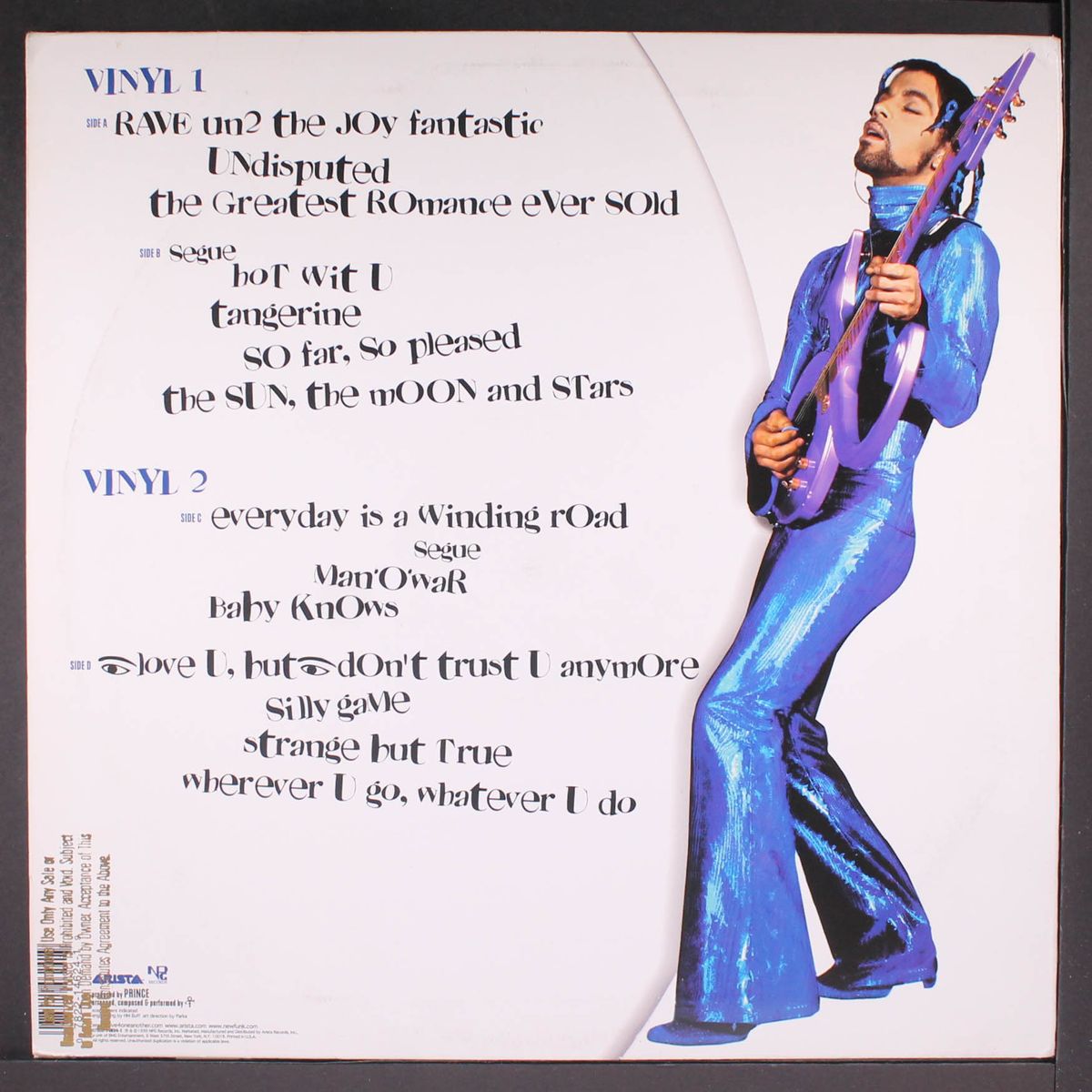 rave un2 the joy fantastic by PRINCE