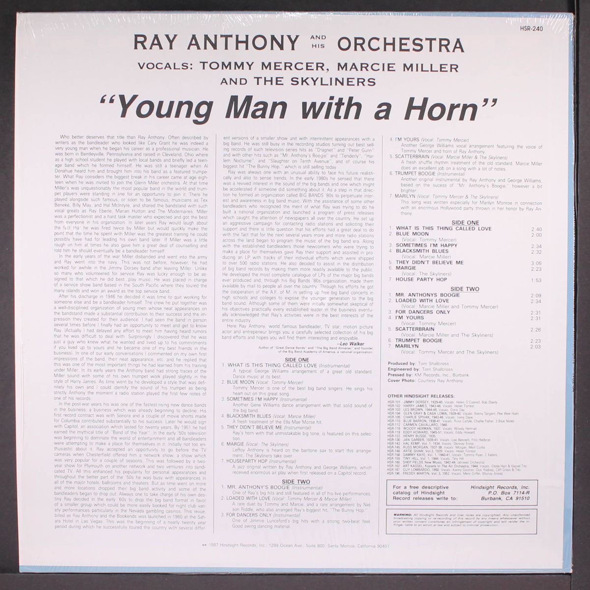 young man with a horn (1952-1954) by RAY ANTHONY