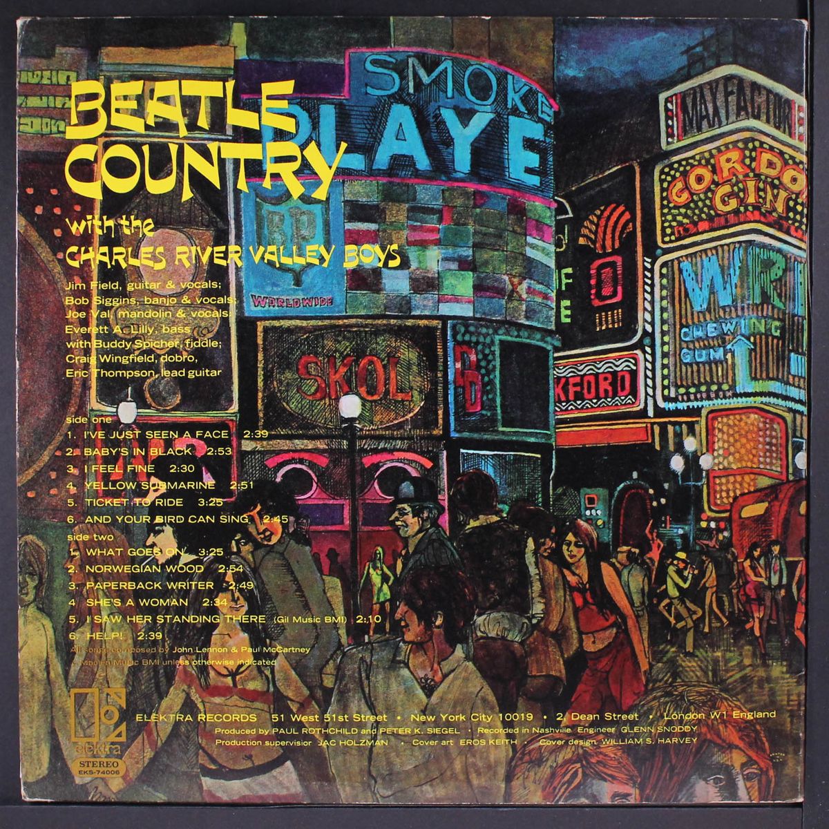 beatle country by CHARLES RIVER VALLEY BOYS