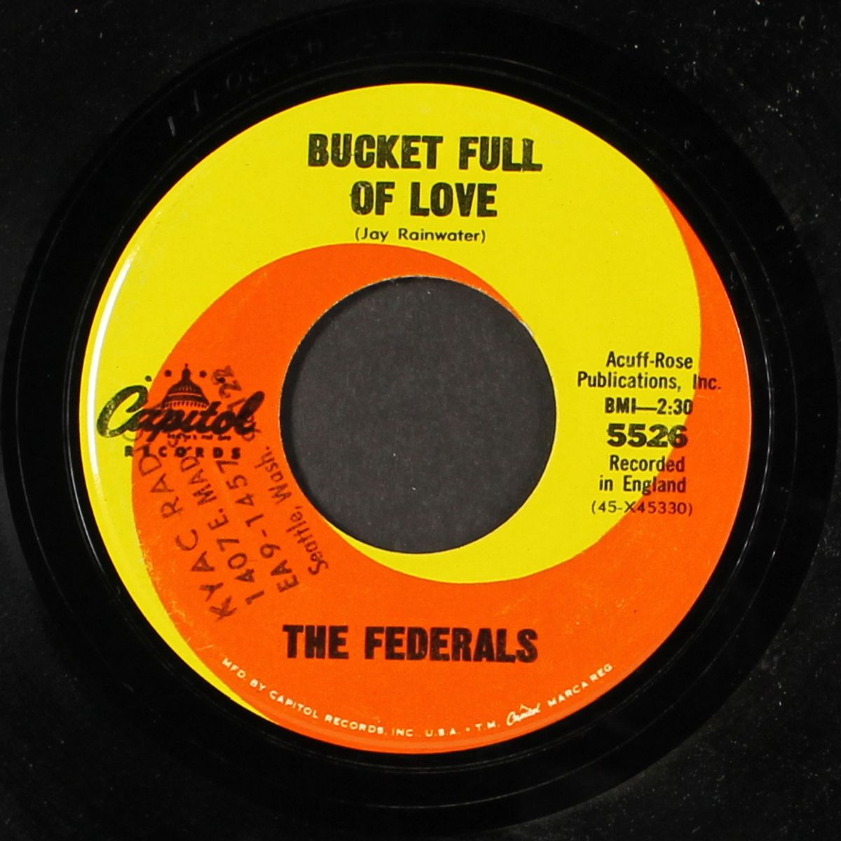 bucket full of love by FEDERALS