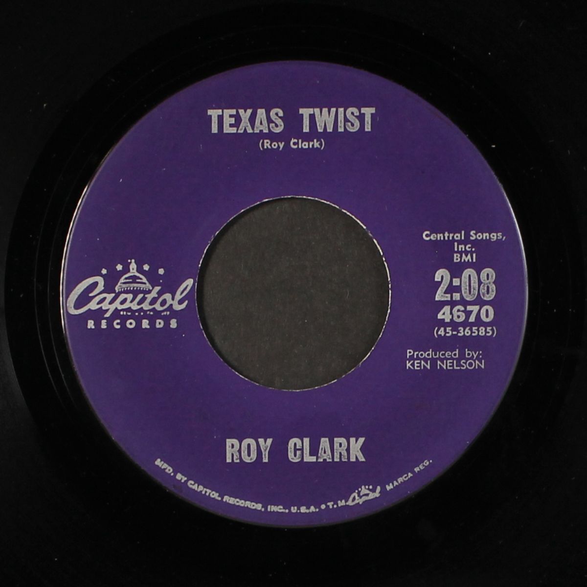 texas twist / wildwood twist by ROY CLARK