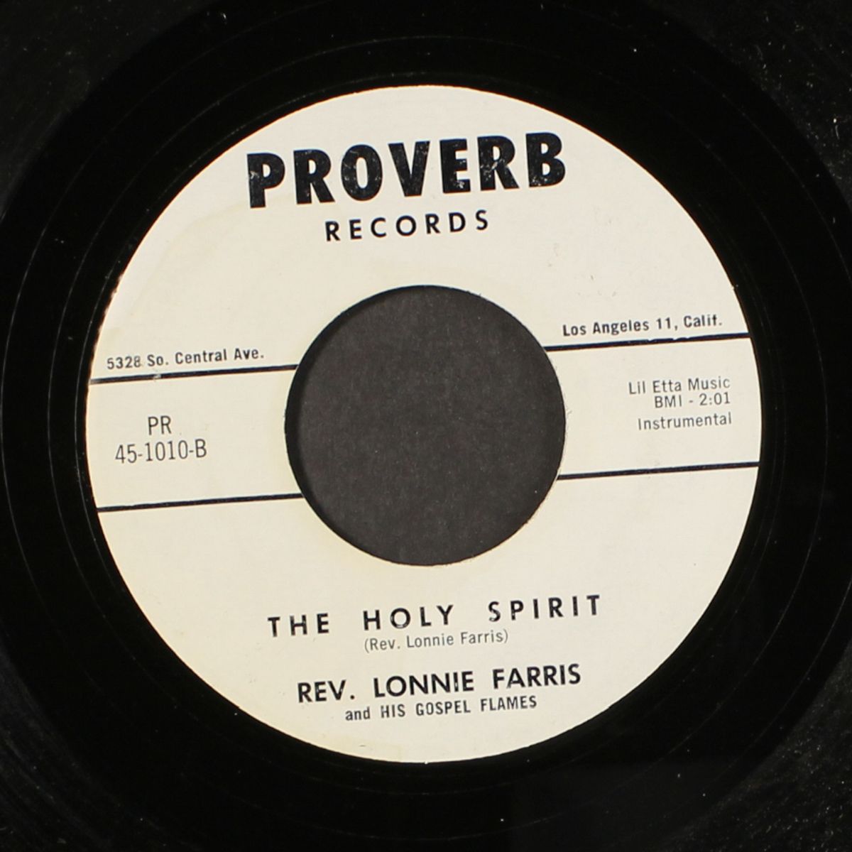 his love / the holy spirit by REV. LONNIE FARRIS & GOSPEL FLAMES