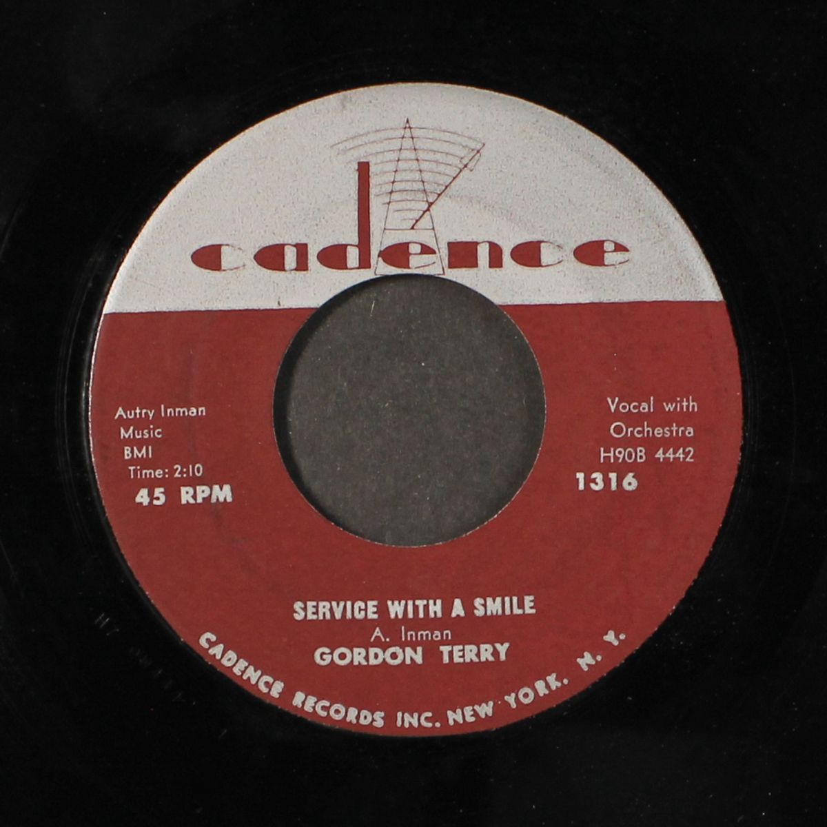 johnson's ole grey mule / service with a smile by GORDON TERRY