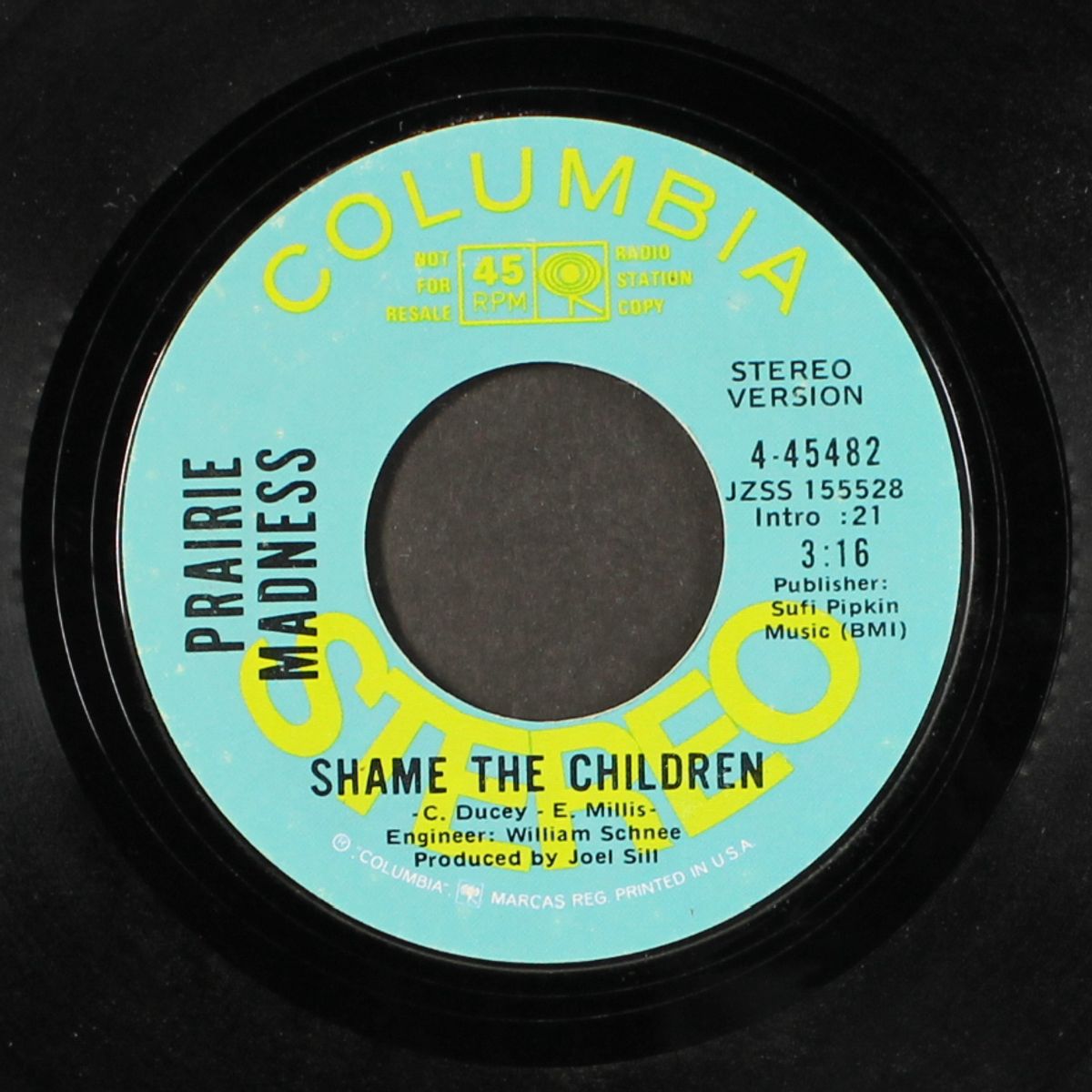 shame the children / mono by PRAIRIE MADNESS