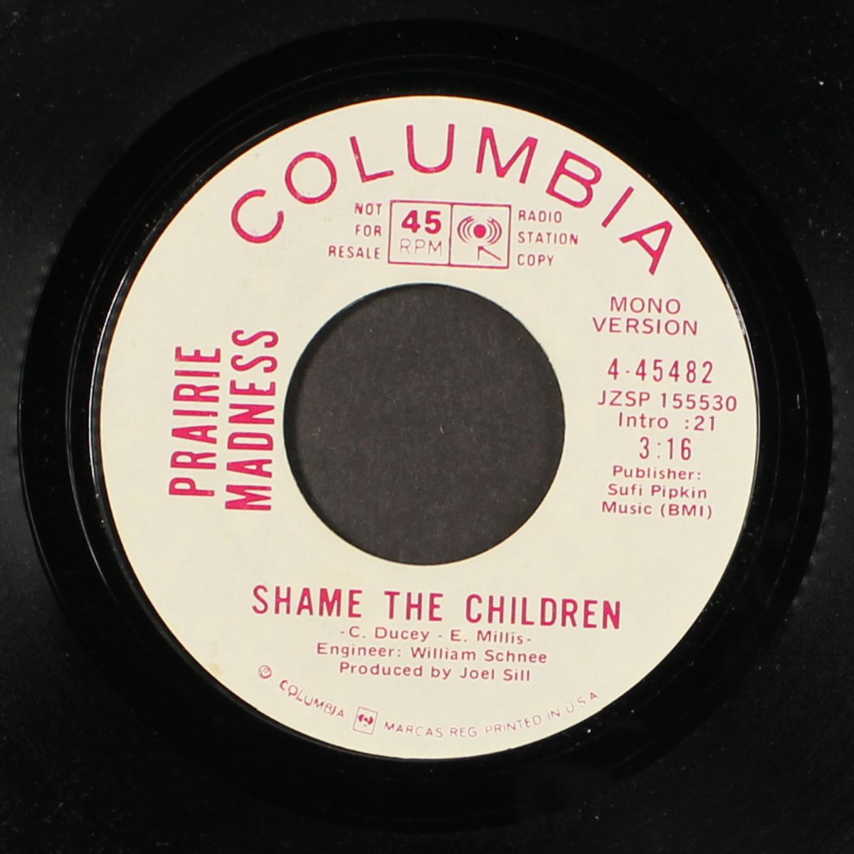shame the children / mono by PRAIRIE MADNESS