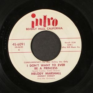 MELODY MARSHALL & JOHNNY COOLEY