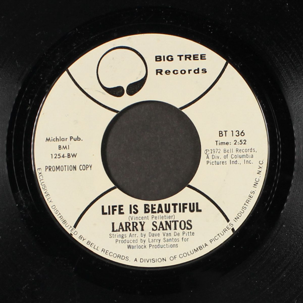life is beautiful / touchin' you by LARRY SANTOS