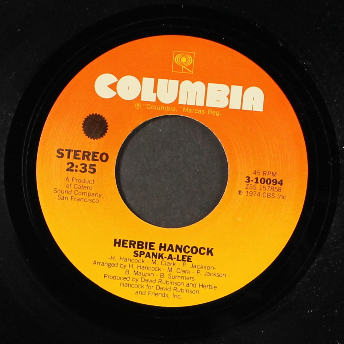 spank-a-lee / mono by HERBIE HANCOCK