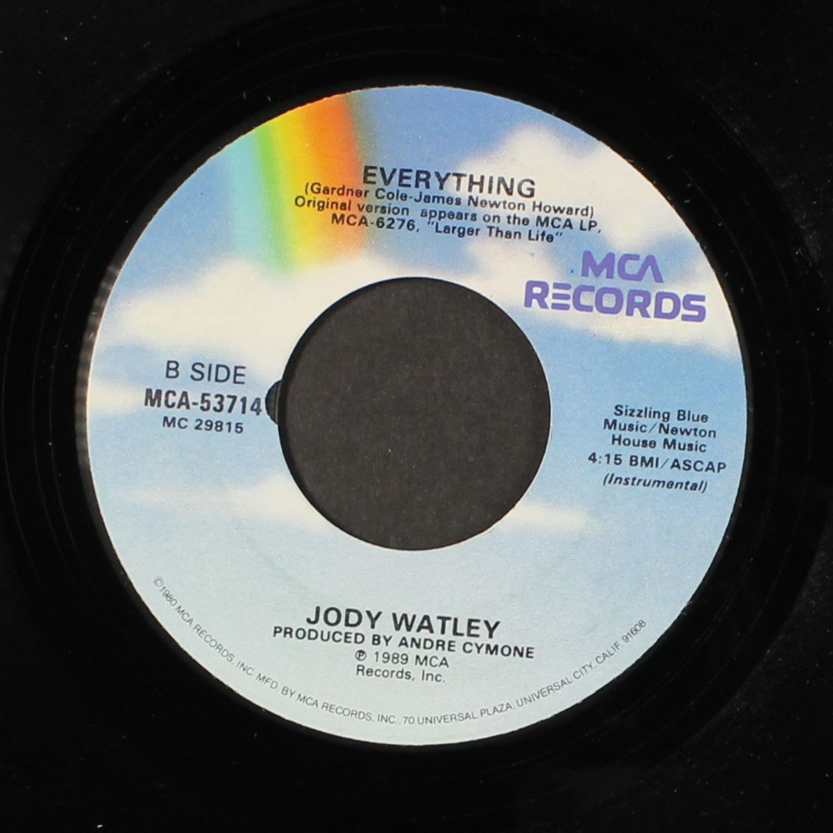 everything / instrumental by JODY WATLEY