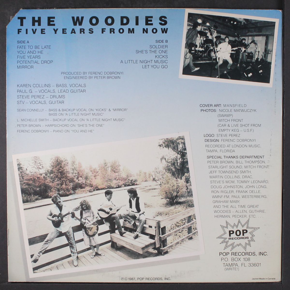 five years from now by WOODIES
