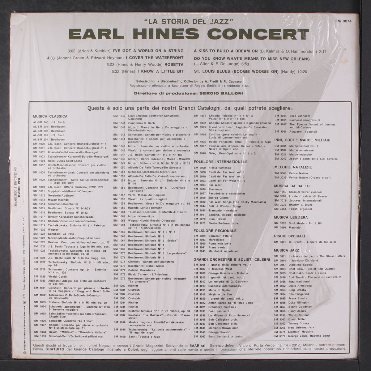 concert by EARL HINES