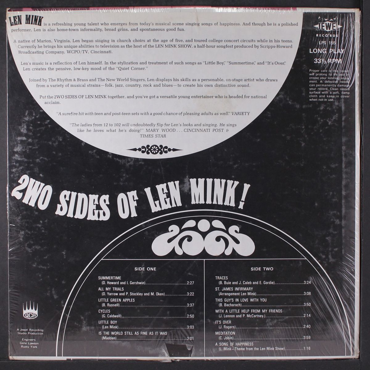 2wo sides of by LEN MINK