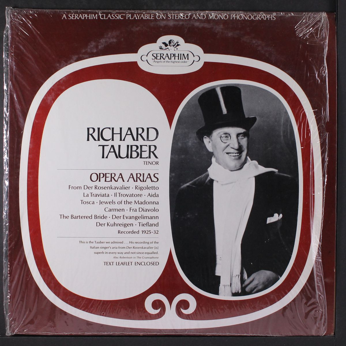 opera arias by RICHARD TAUBER