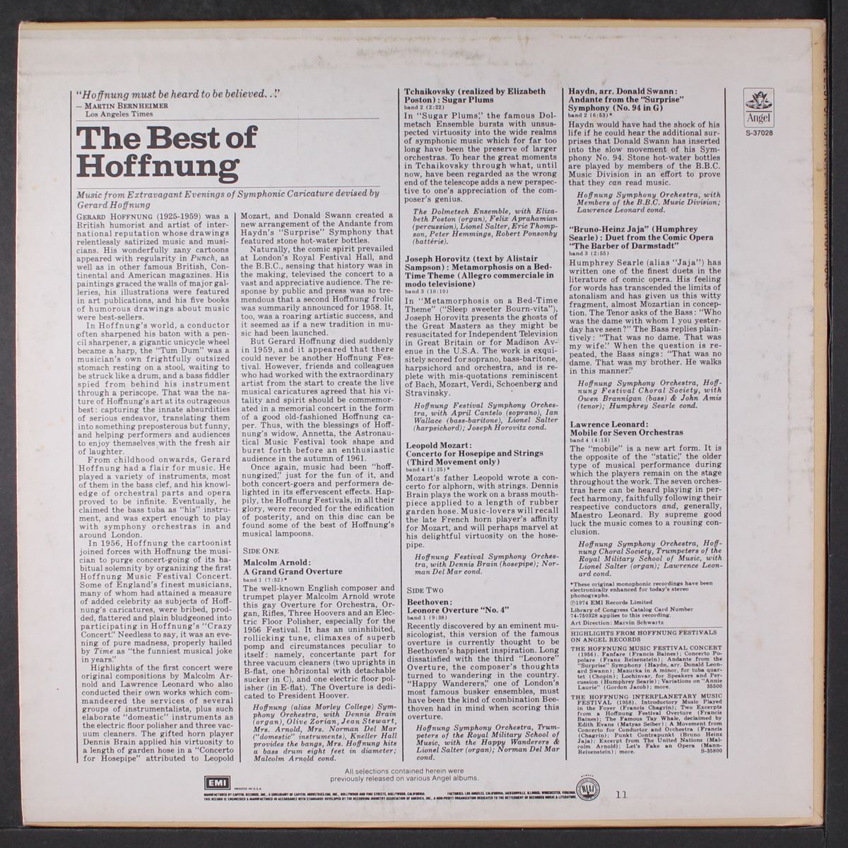 best of hoffnung by GERARD HOFFNUNG
