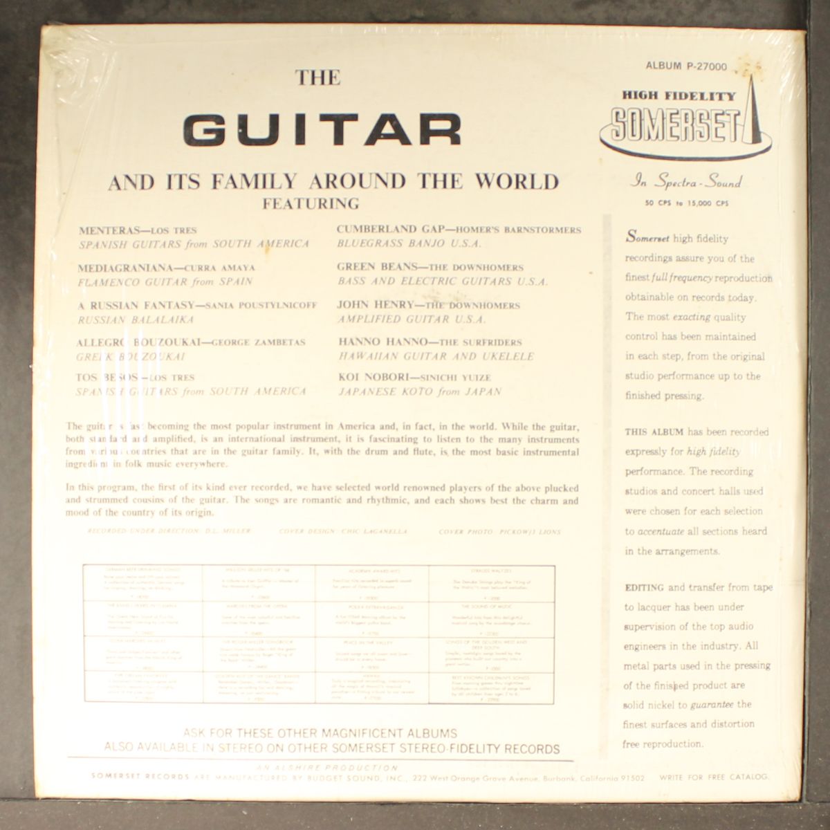 the guitar and it's family around the world by VARIOUS