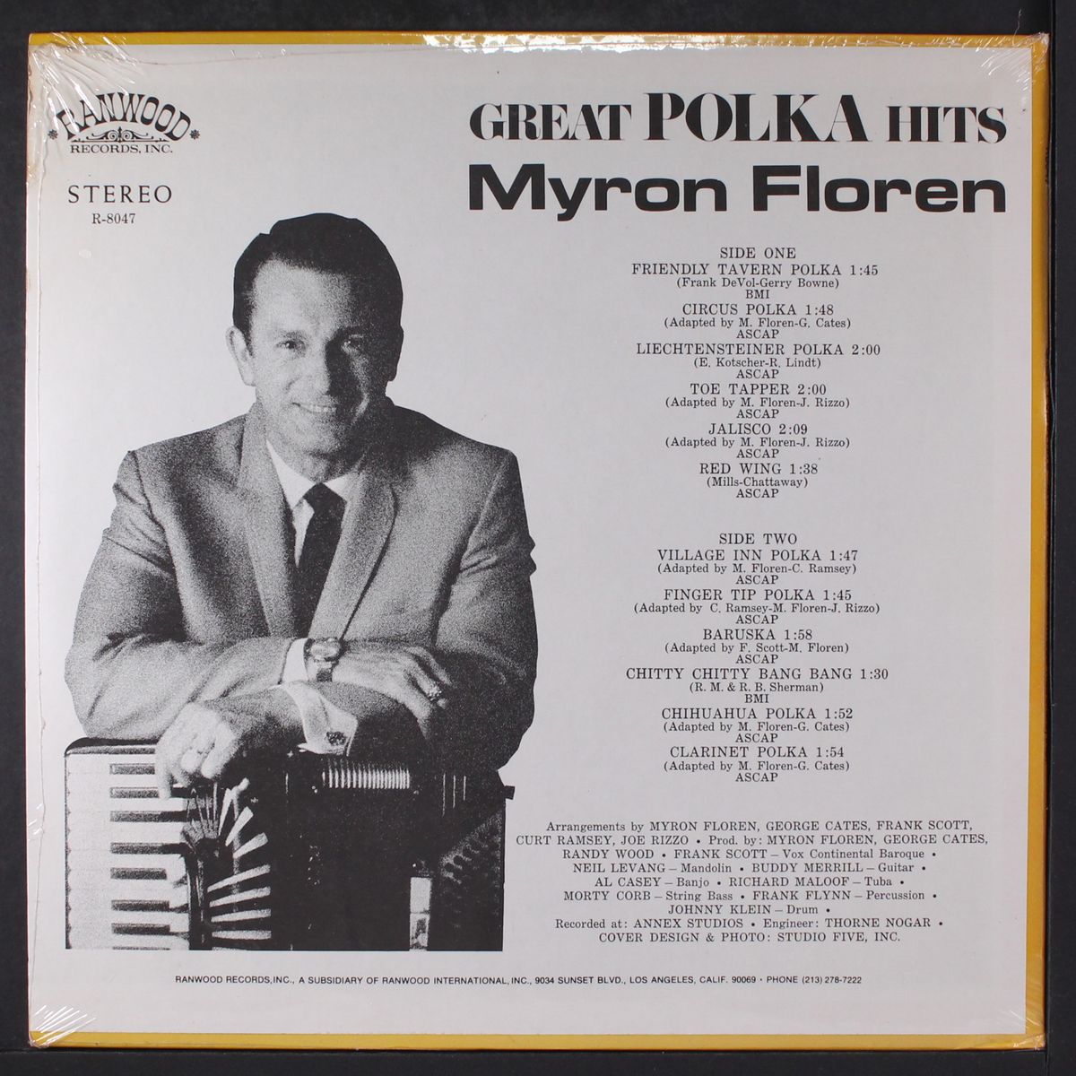 great polka hits by MYRON FLOREN
