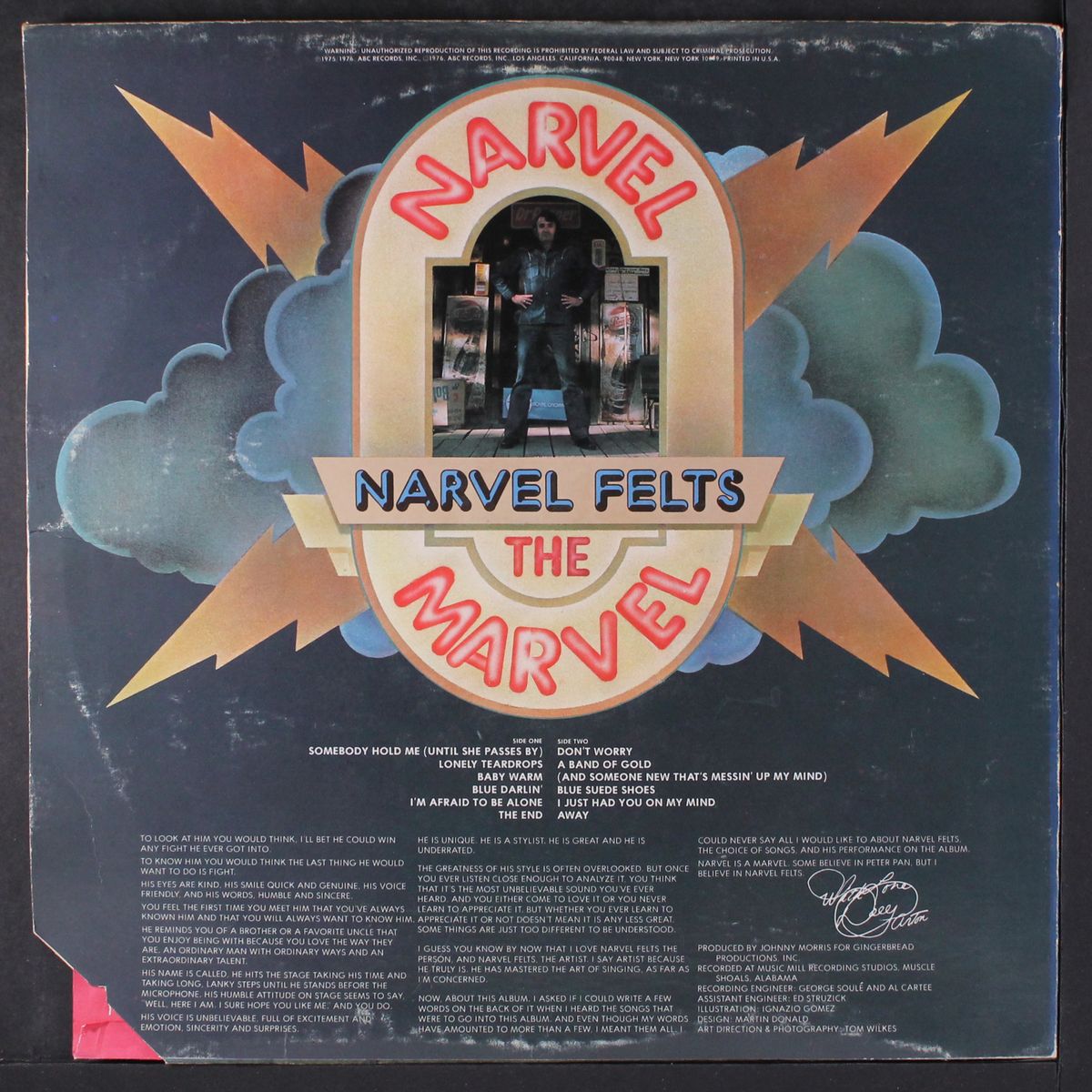 the marvel by NARVEL FELTS