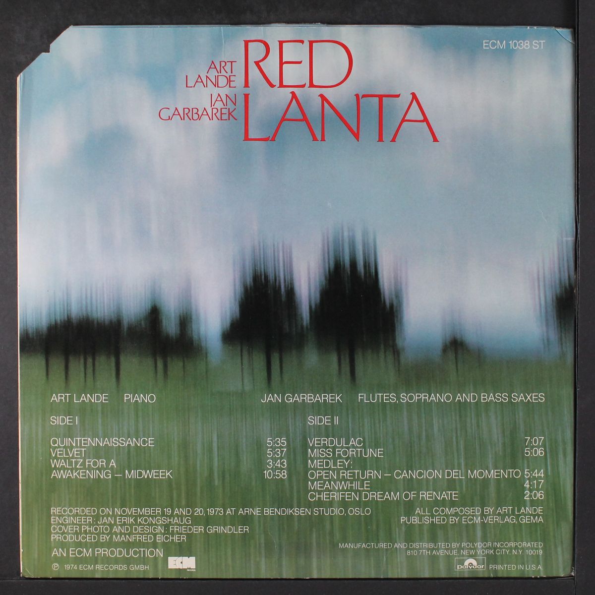 red lanta by ART LANDE & JAN GARBAREK