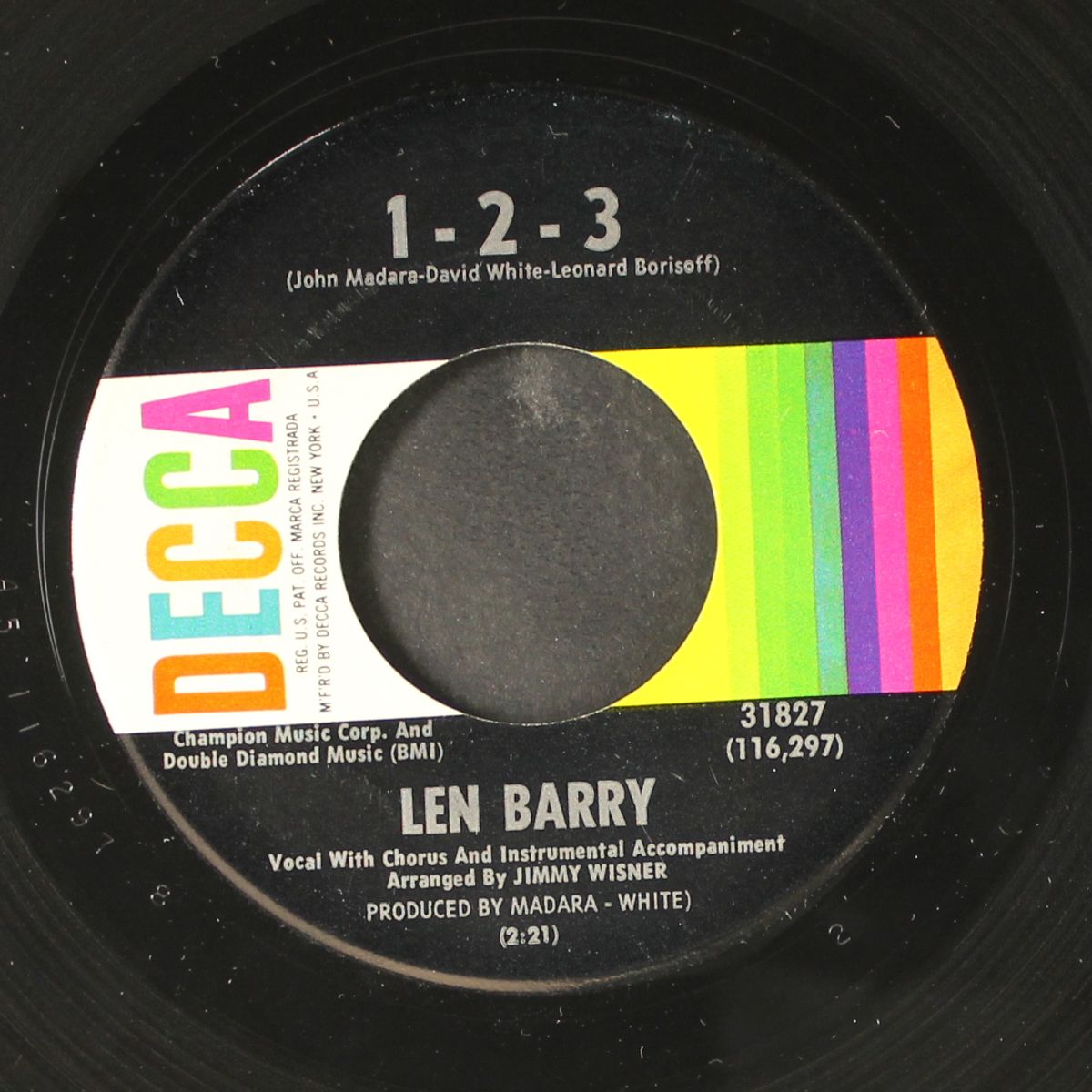 1-2-3 / bullseye by LEN BARRY