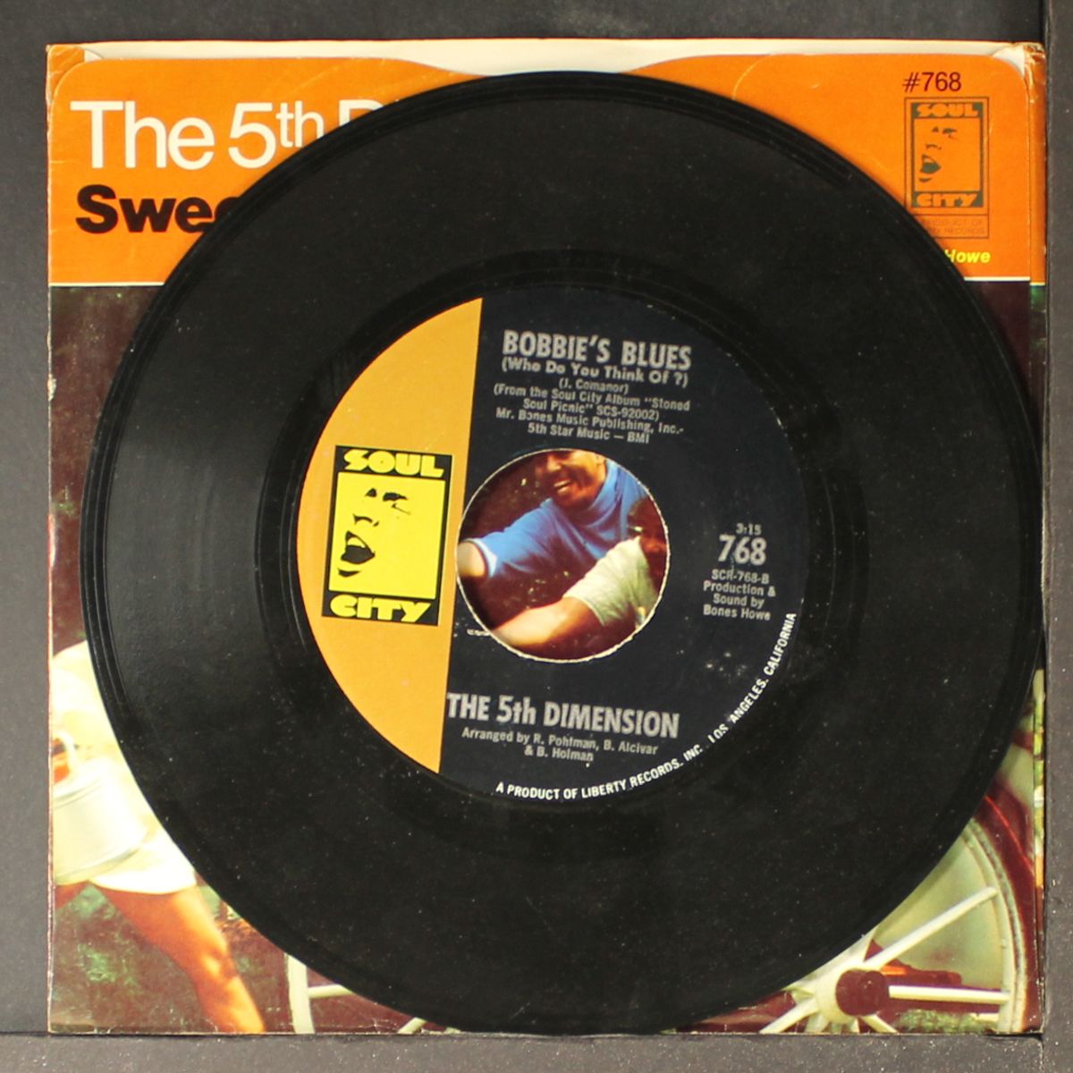 sweet blindness / bobbie's blues by FIFTH DIMENSION