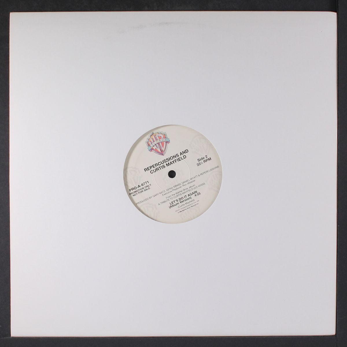 let's do it again (edit) / same (album version) by REPERCUSSIONS & CURTIS MAYFIELD
