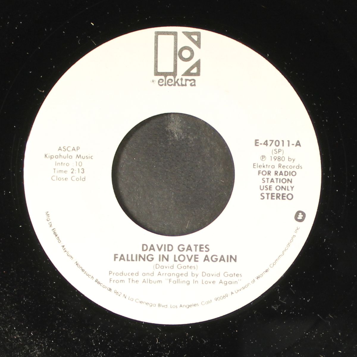 falling in love again by DAVID GATES