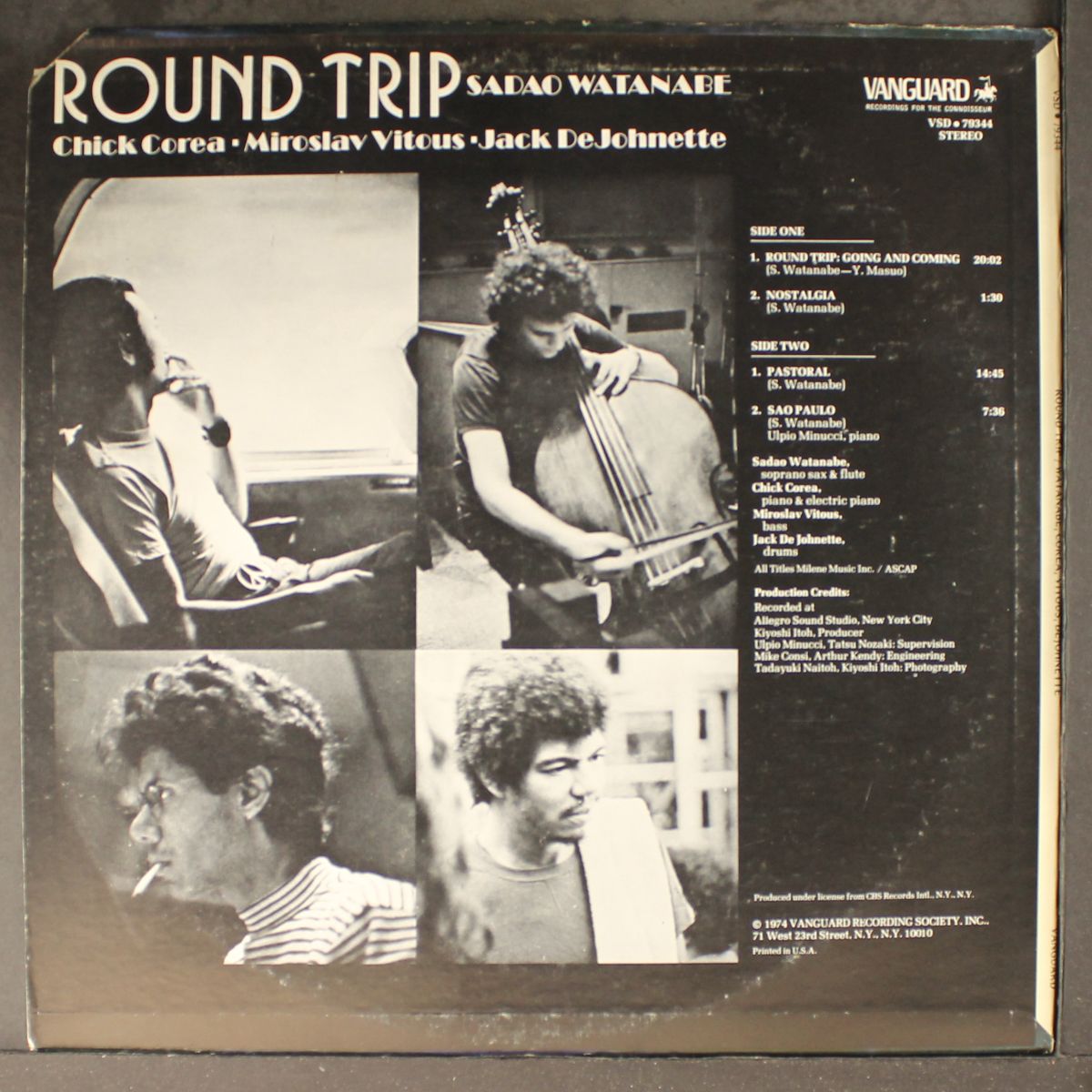 round trip by SADAO WATANABE
